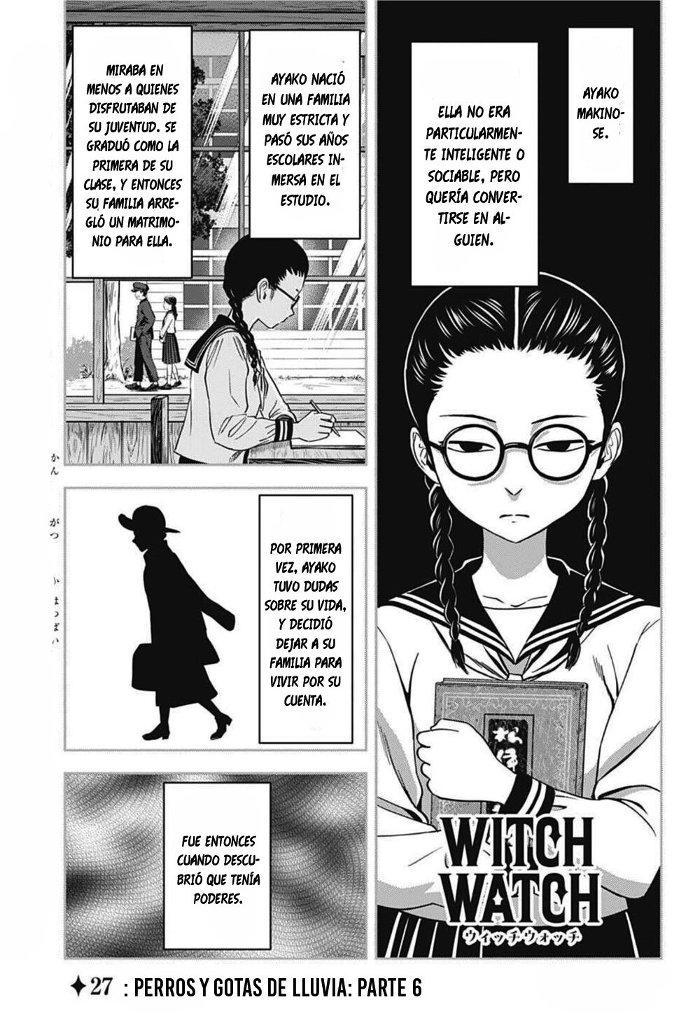 Witch Watch Capitulo 27: Perros y gotas de lluvia: parte 6 página 3