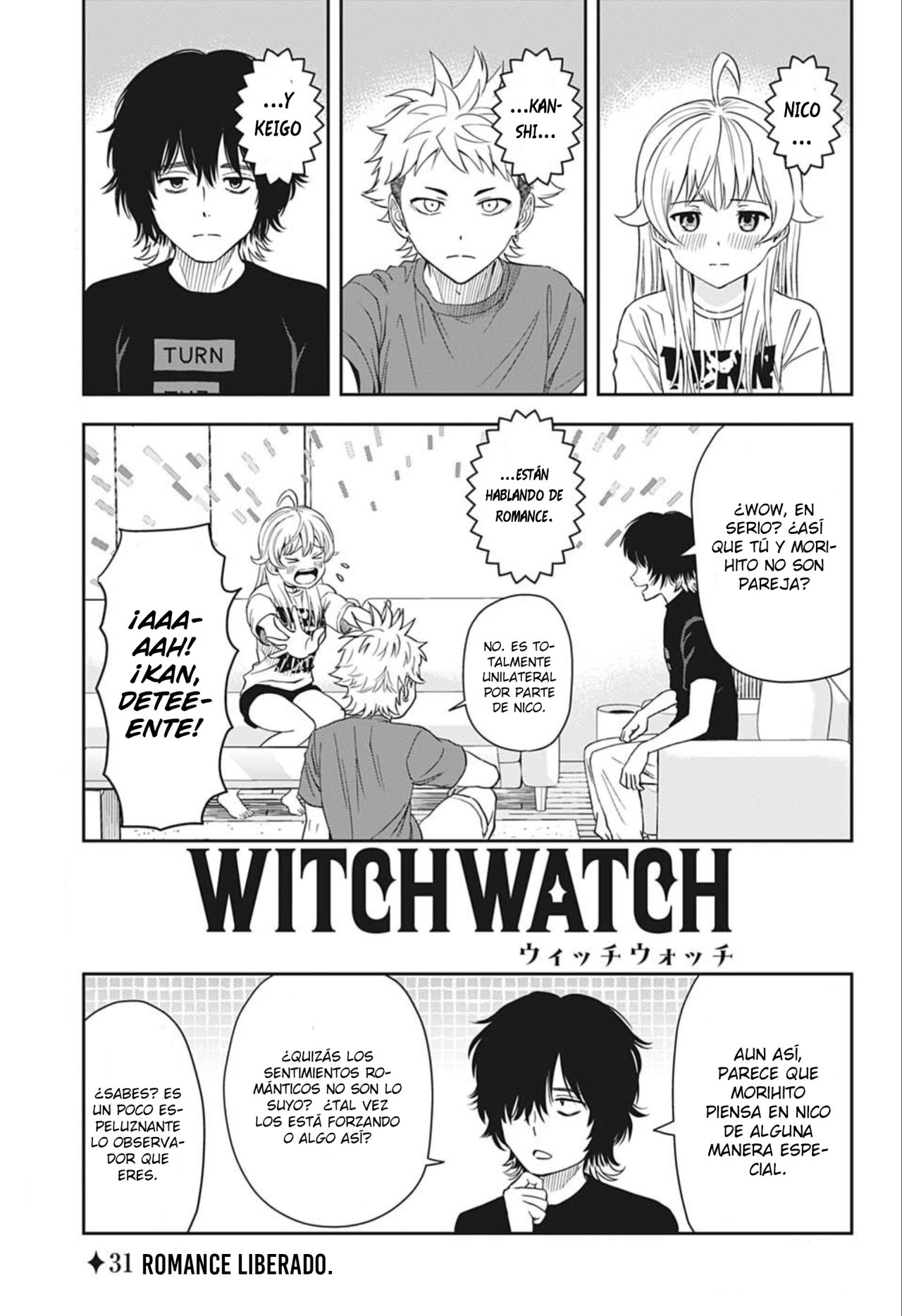 Witch Watch Capitulo 31: Romance liberado página 3
