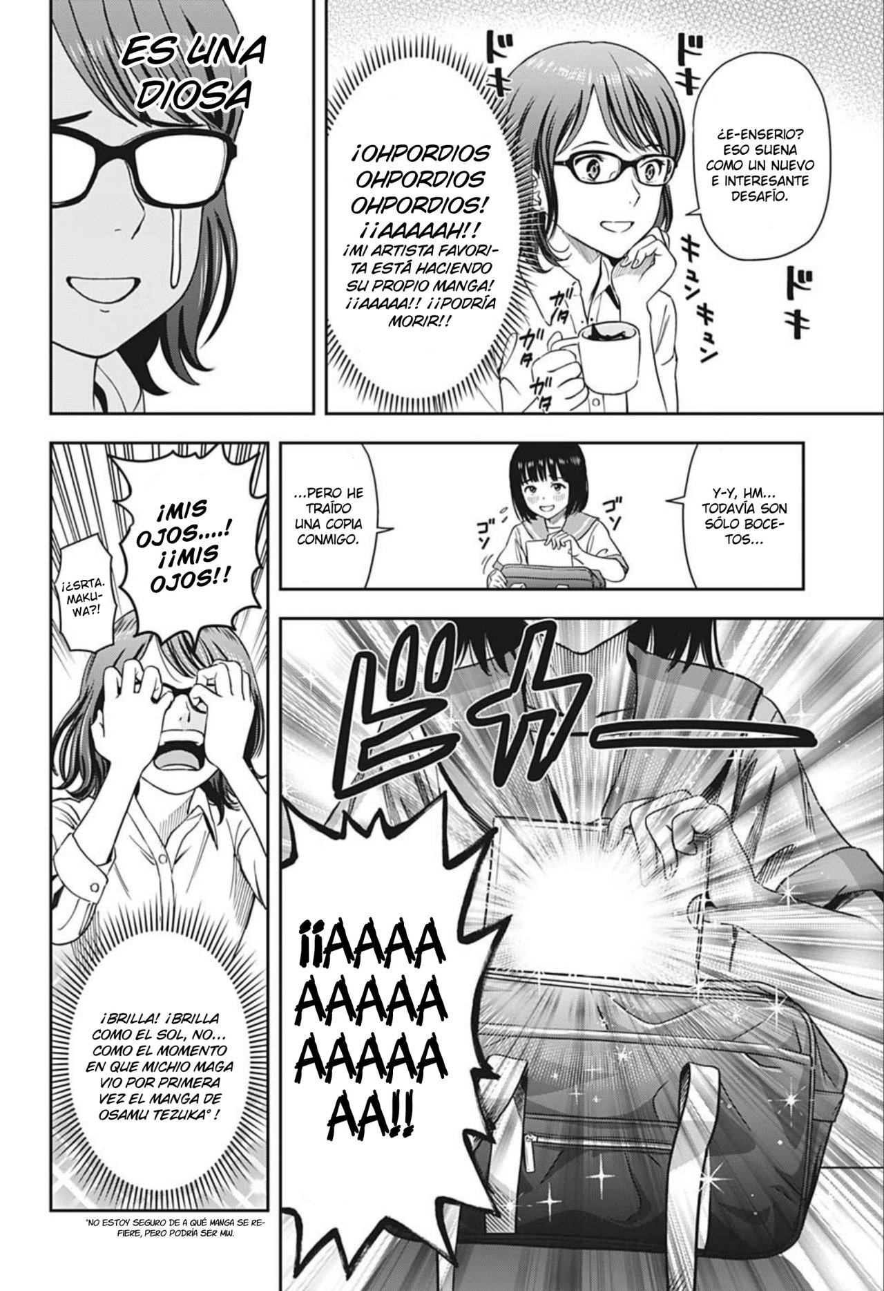Witch Watch Capitulo 34: Diario de mi artista favorito página 12