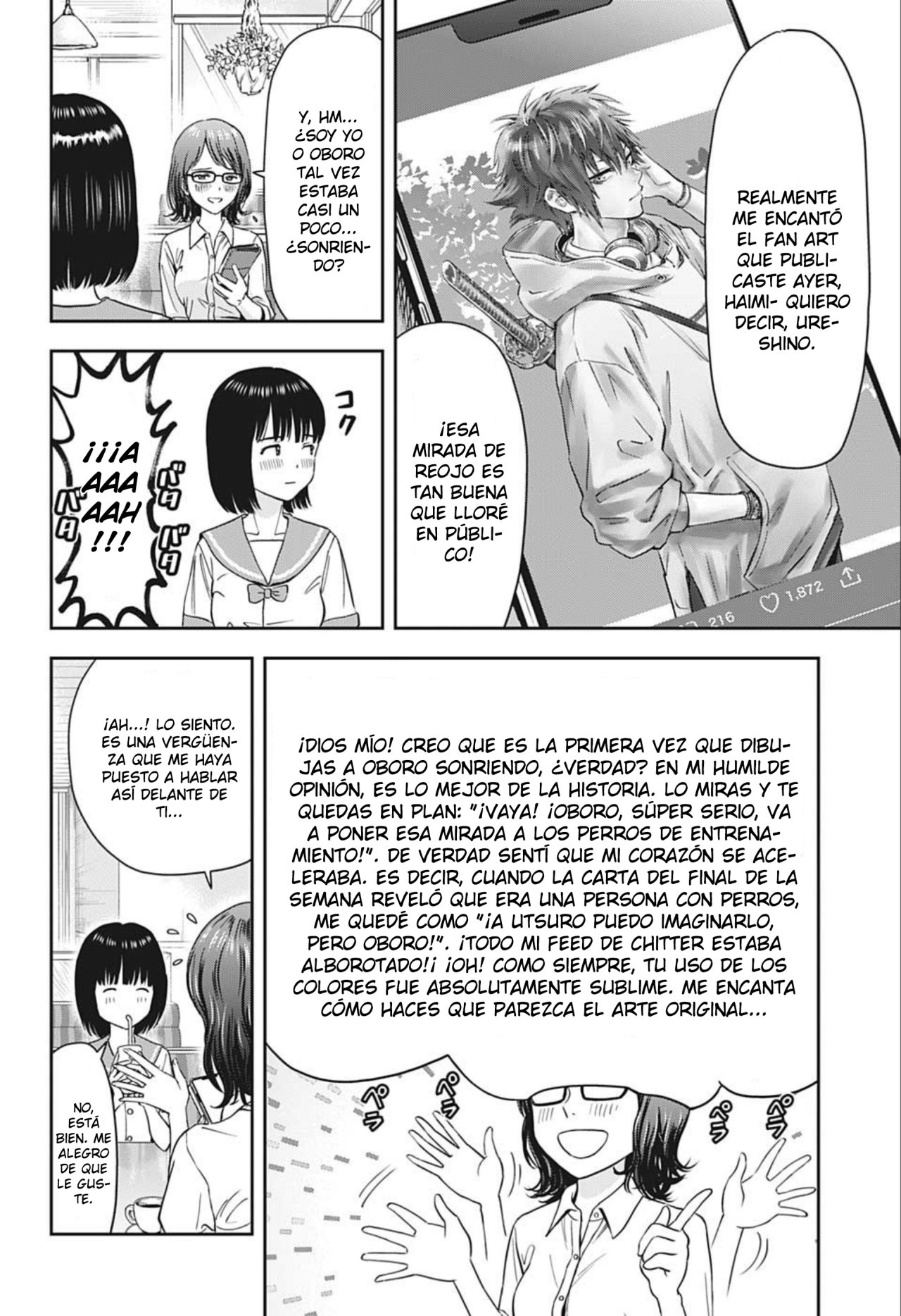 Witch Watch Capitulo 34: Diario de mi artista favorito página 8