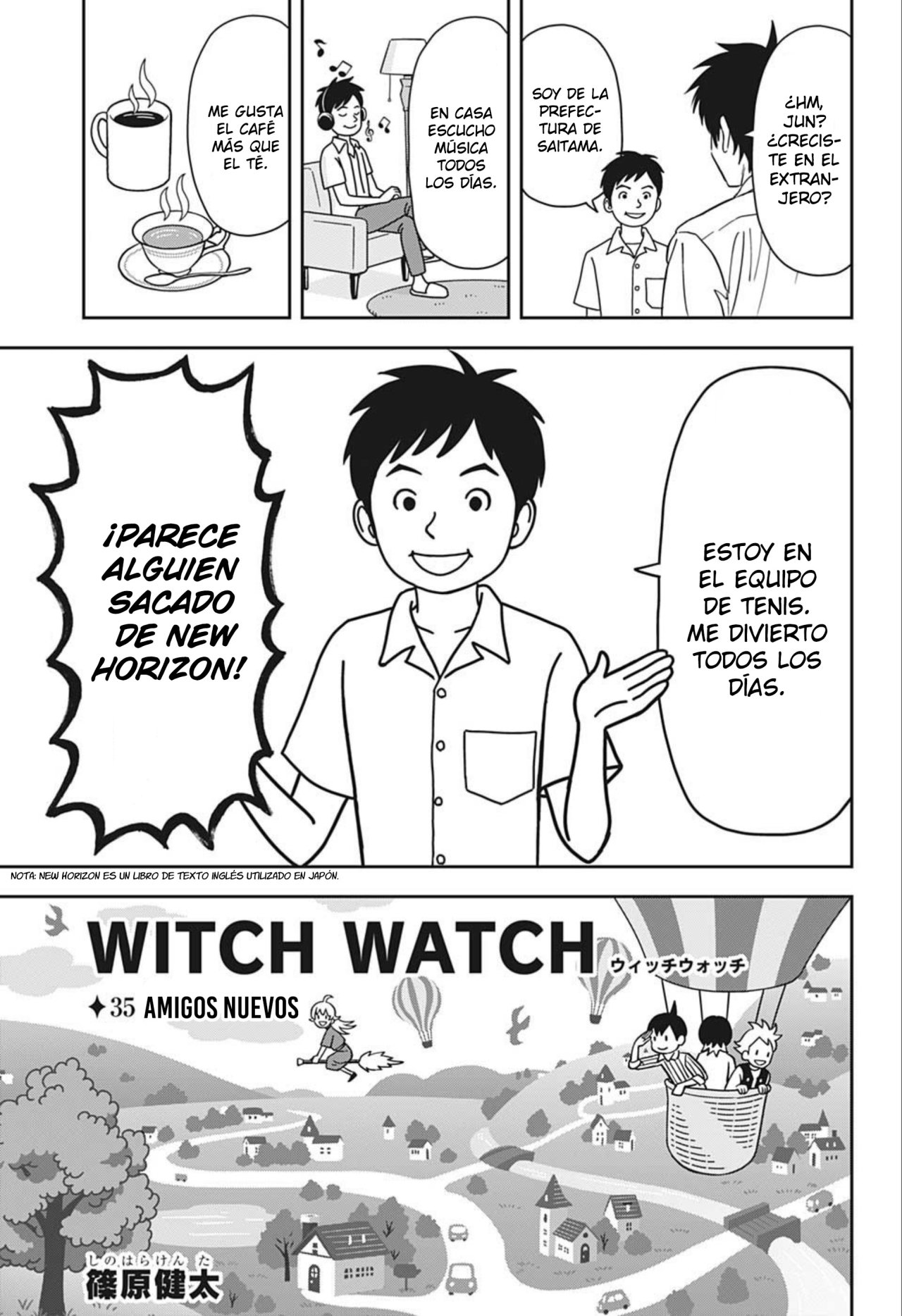 Witch Watch Capitulo 35: Amigos Nuevos página 5