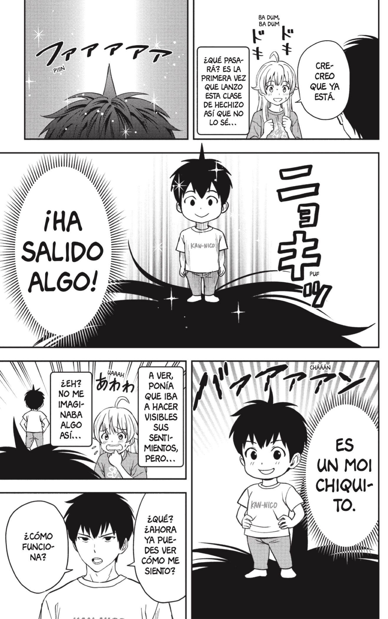 Witch Watch Capitulo 36: Una cita con el caballero página 7