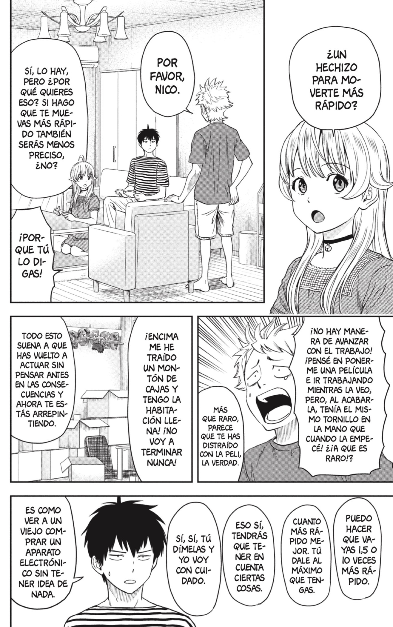 Witch Watch Capitulo 37: Diario del trabajo a tiempo parcial de Kanshi ~el empleo adicional~ página 2