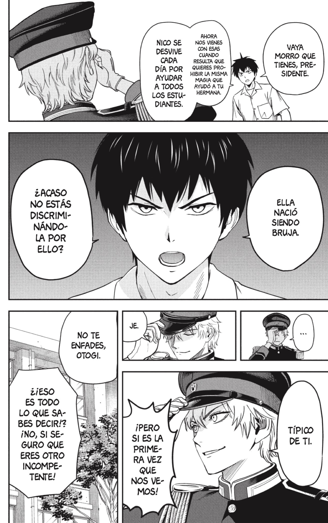 Witch Watch Capitulo 38: El consejo estudiantil cliché página 14