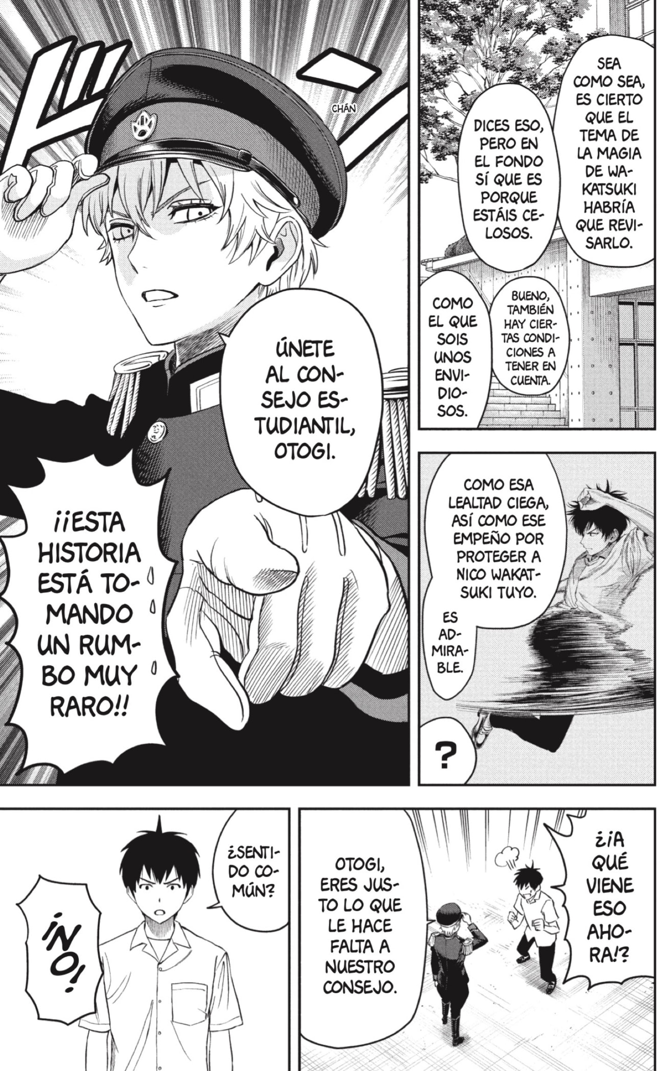 Witch Watch Capitulo 38: El consejo estudiantil cliché página 17
