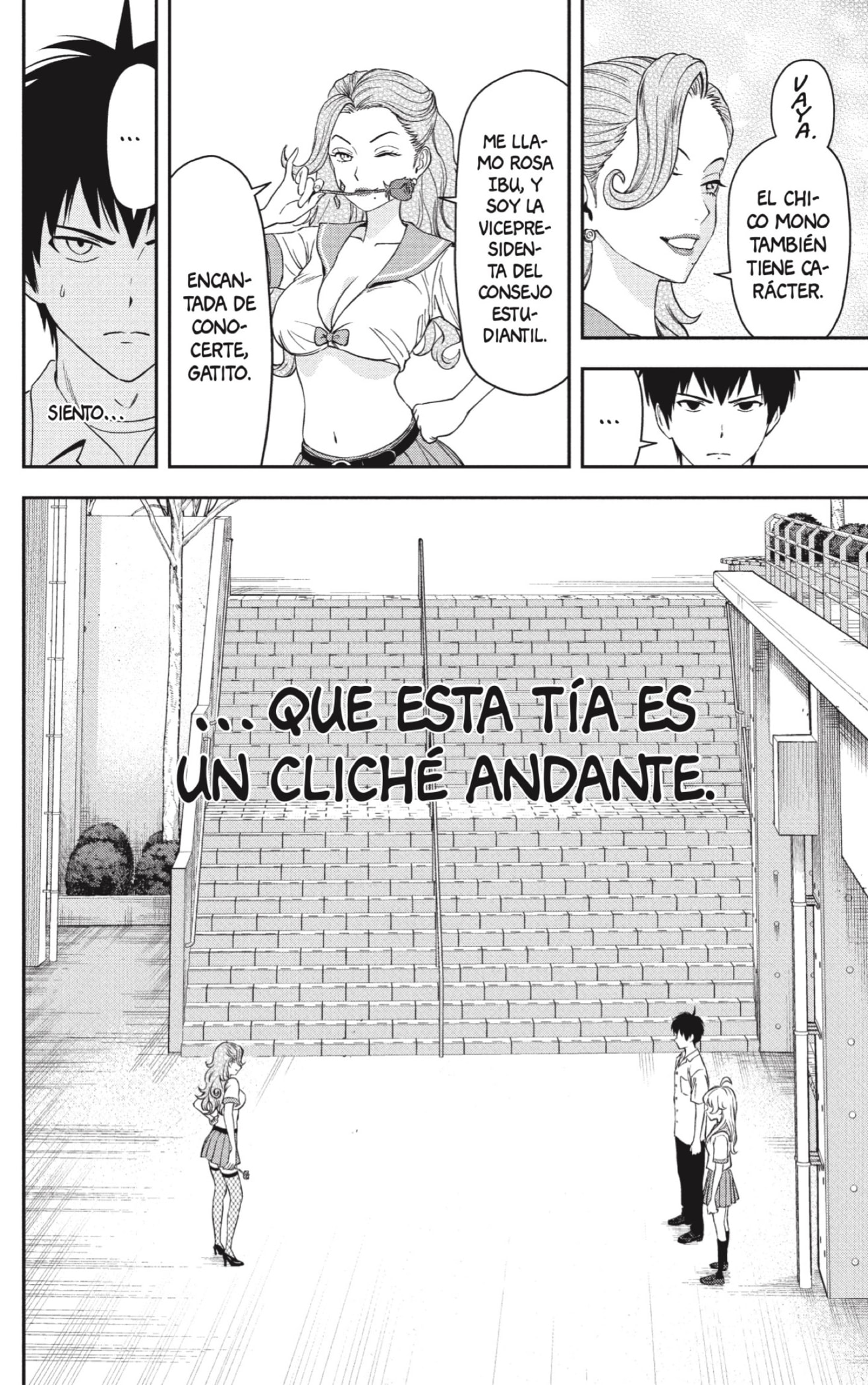 Witch Watch Capitulo 38: El consejo estudiantil cliché página 4