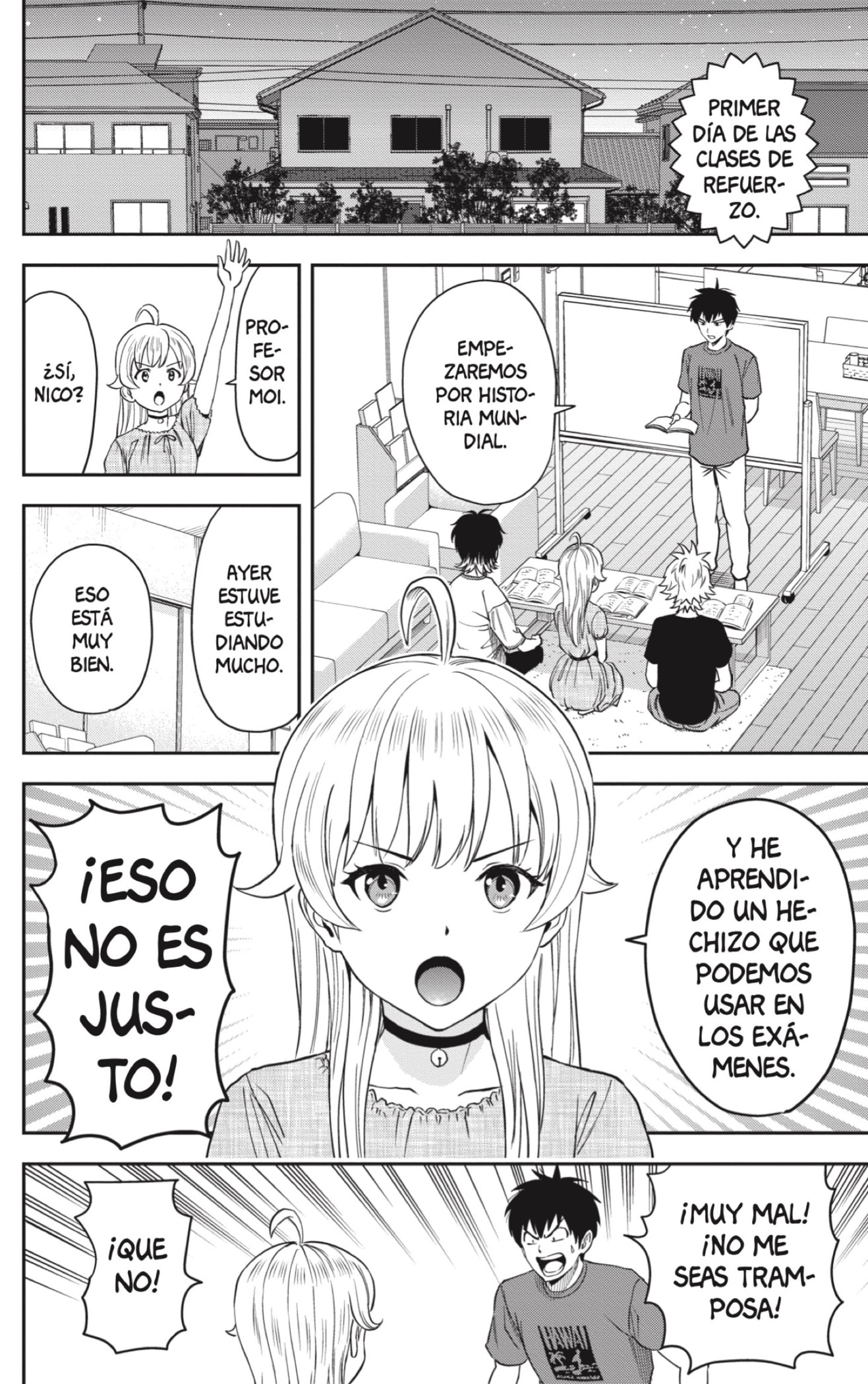 Witch Watch Capitulo 40: Por favor, profe Morihito página 8