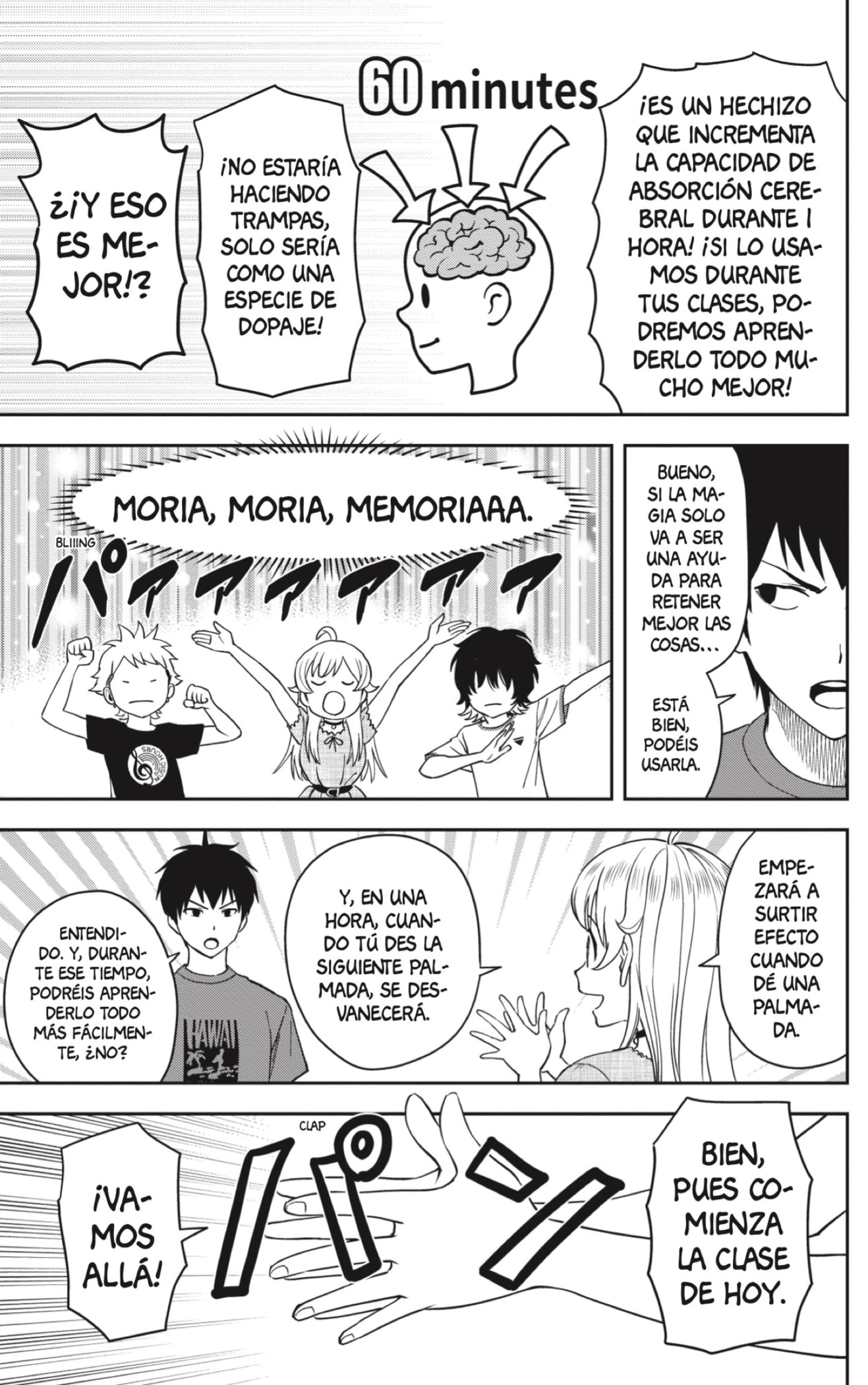 Witch Watch Capitulo 40: Por favor, profe Morihito página 9