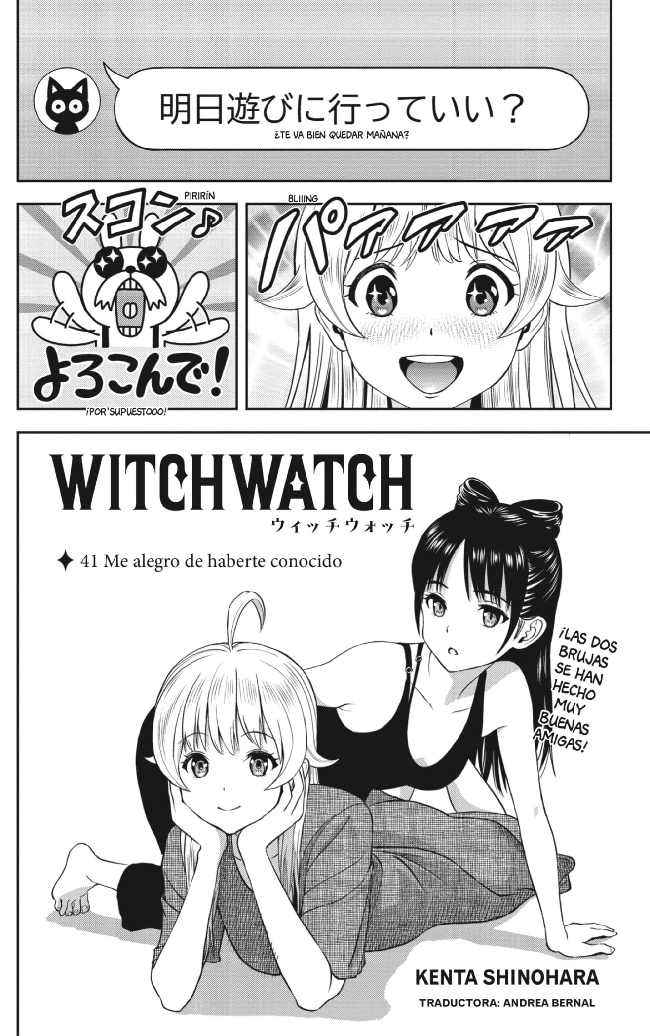 Witch Watch Capitulo 41: Me alegro de haberte conocido página 2