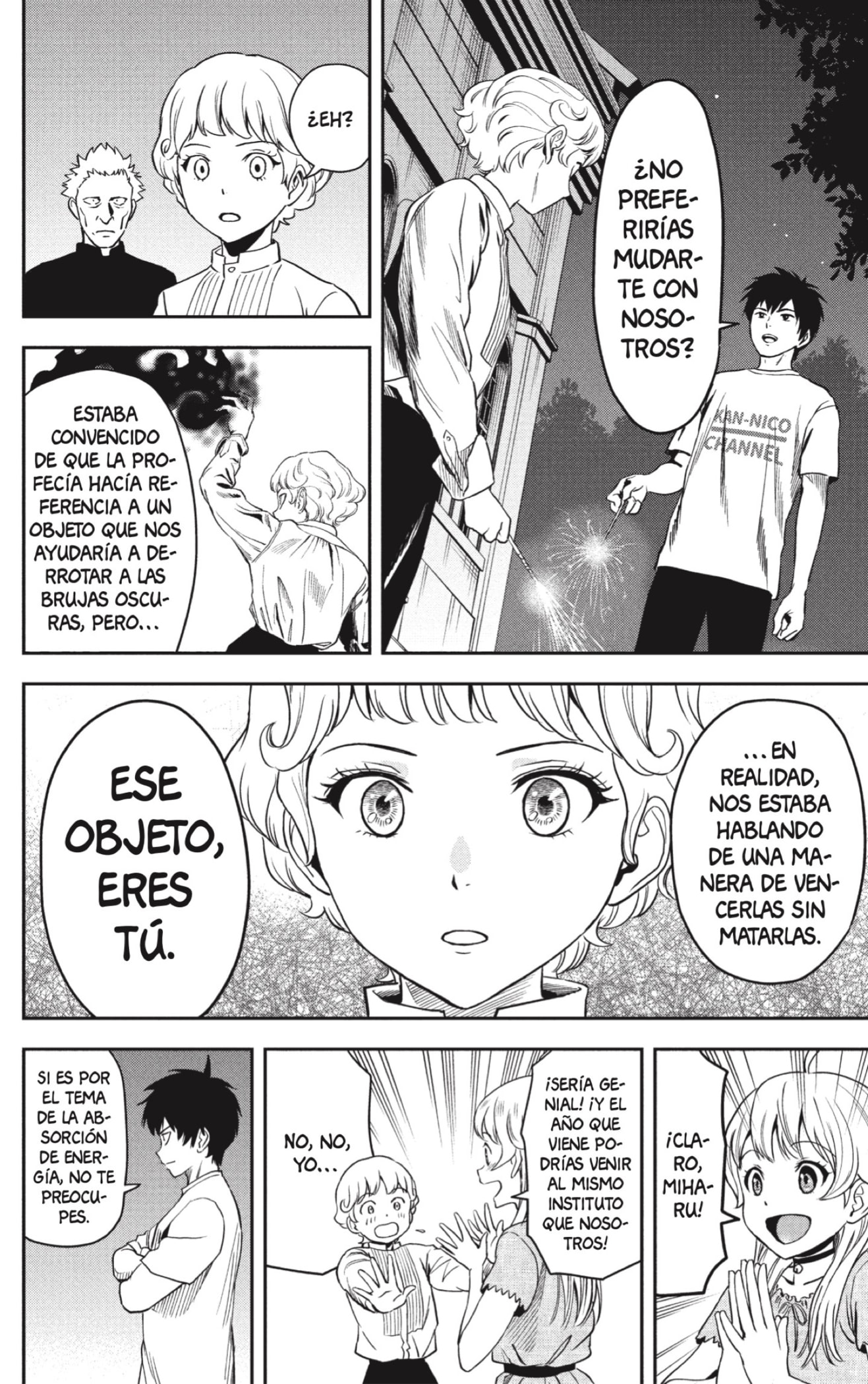 Witch Watch Capitulo 44: El espíritu maligno veraniego (Tercera parte) página 14