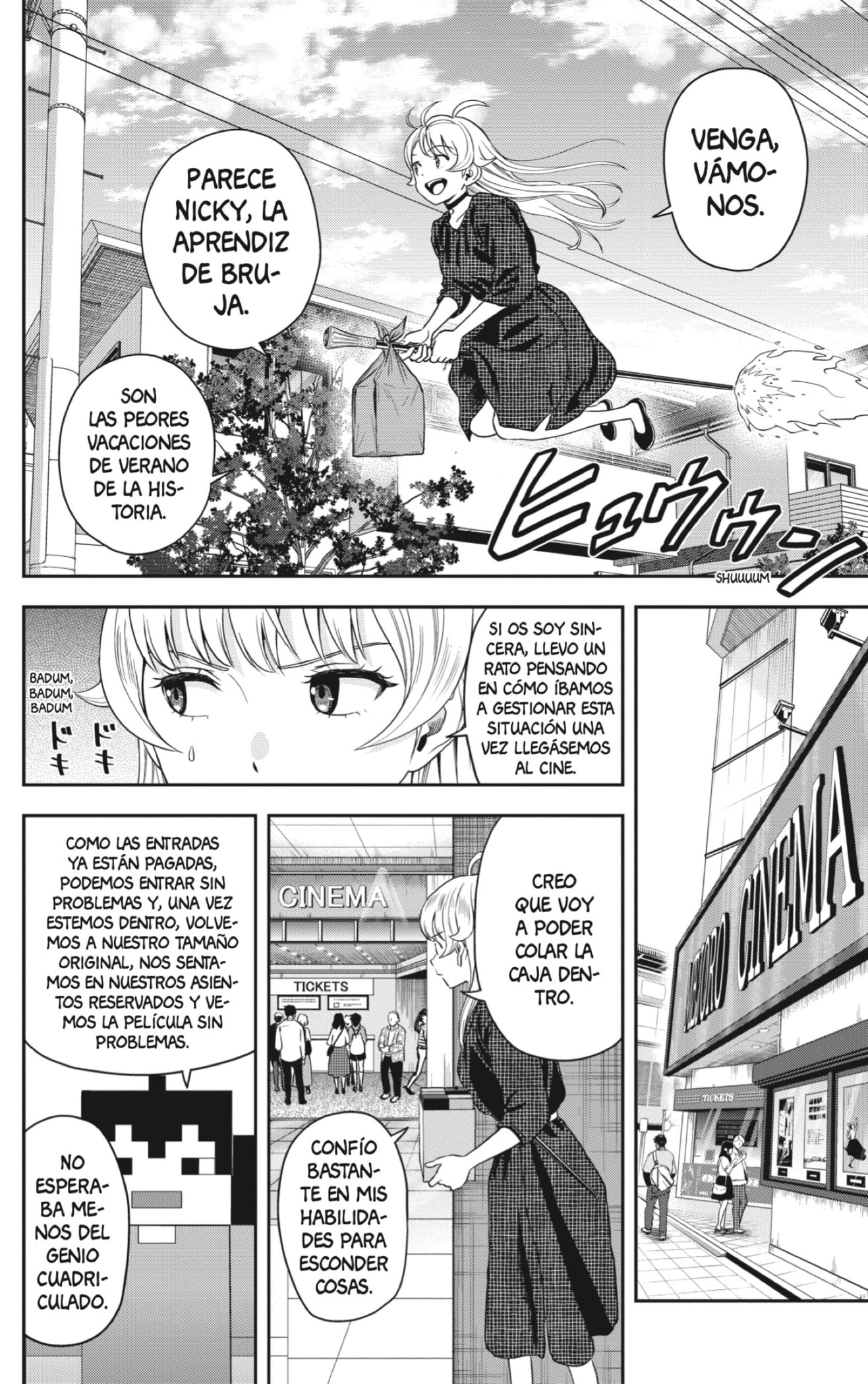 Witch Watch Capitulo 46: Box Body Boys página 14