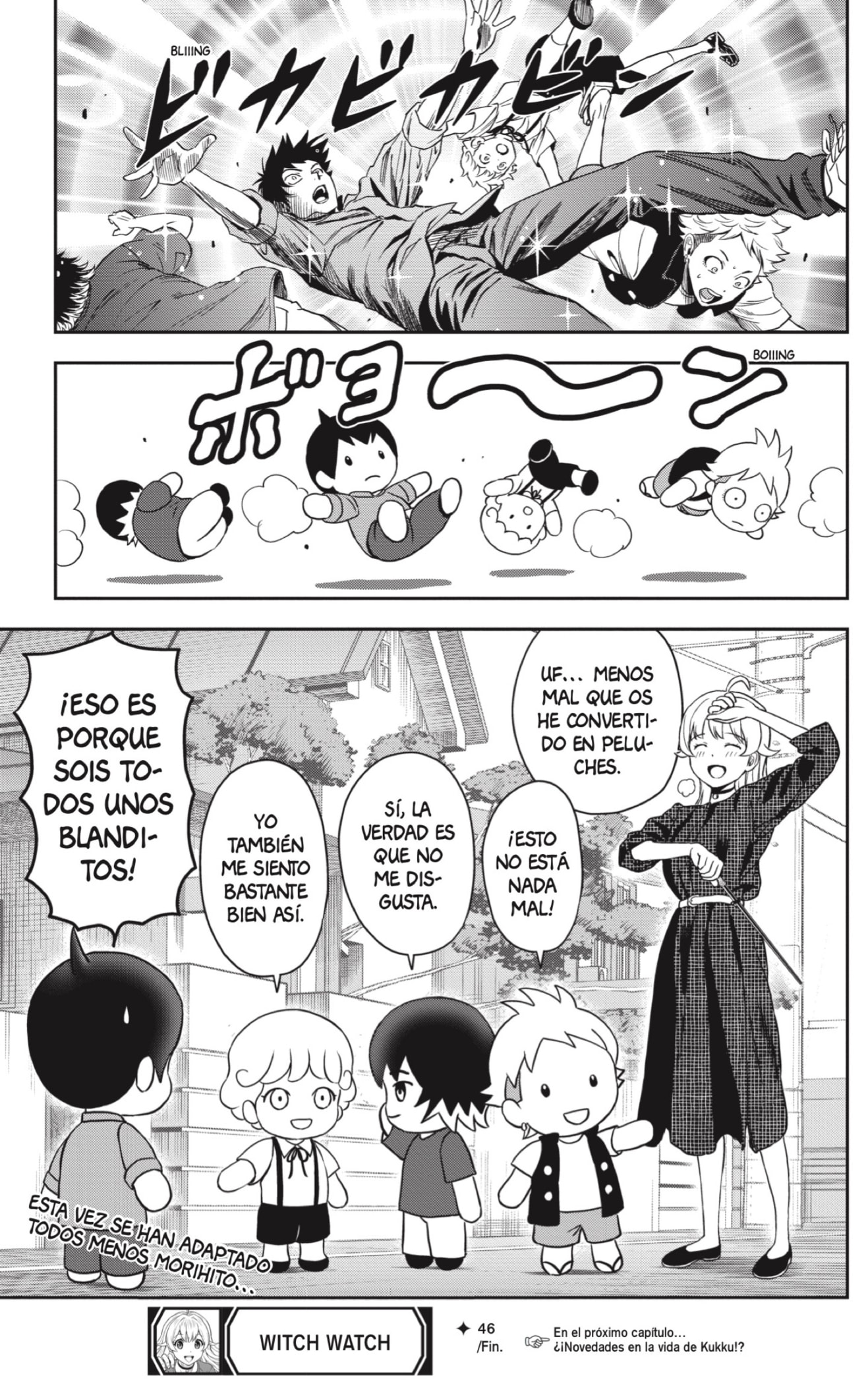 Witch Watch Capitulo 46: Box Body Boys página 19