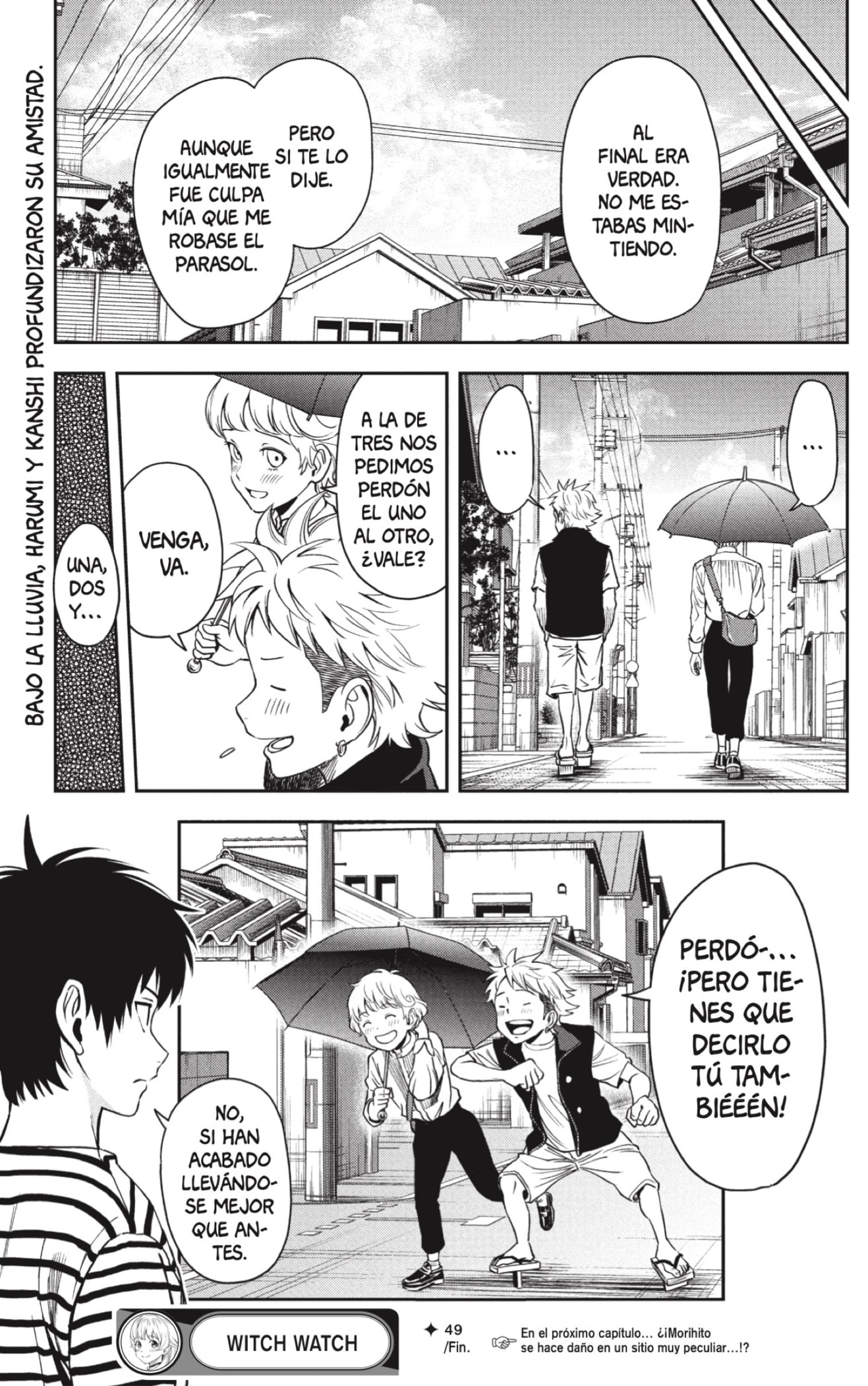 Witch Watch Capitulo 49: Me he quedado sin parasol página 19