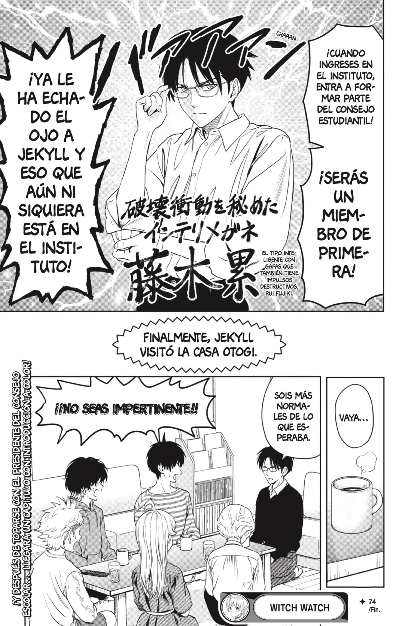 Witch Watch Capitulo 74 página 19