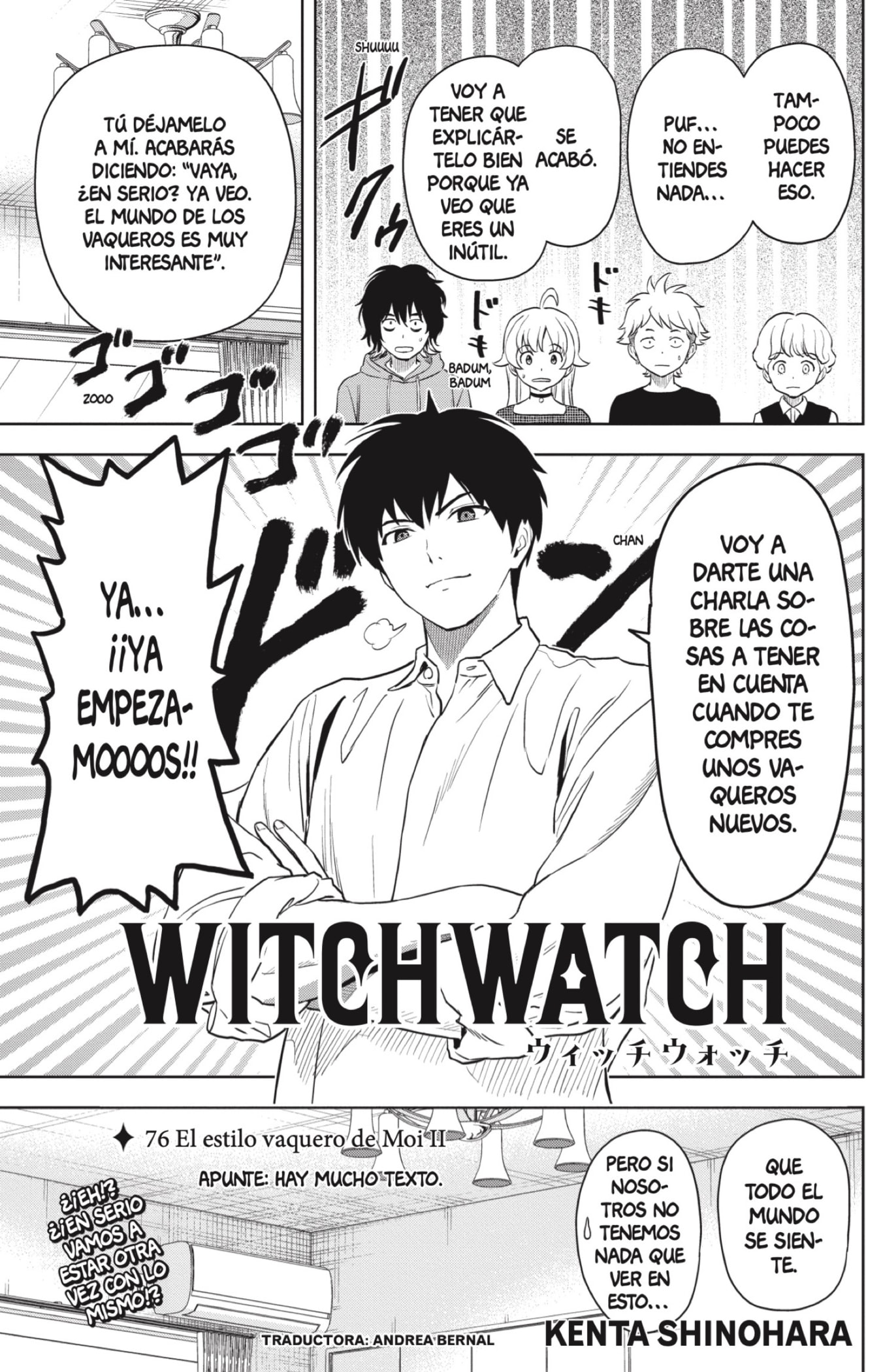 Witch Watch Capitulo 76 página 3