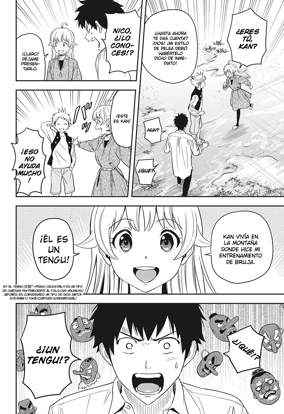 Witch Watch Capitulo 8: Perros perdidos y el golpeteo de la lluvia página 20