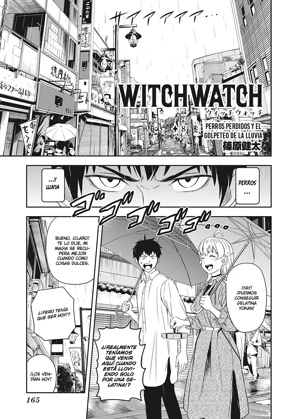 Witch Watch Capitulo 8: Perros perdidos y el golpeteo de la lluvia página 5