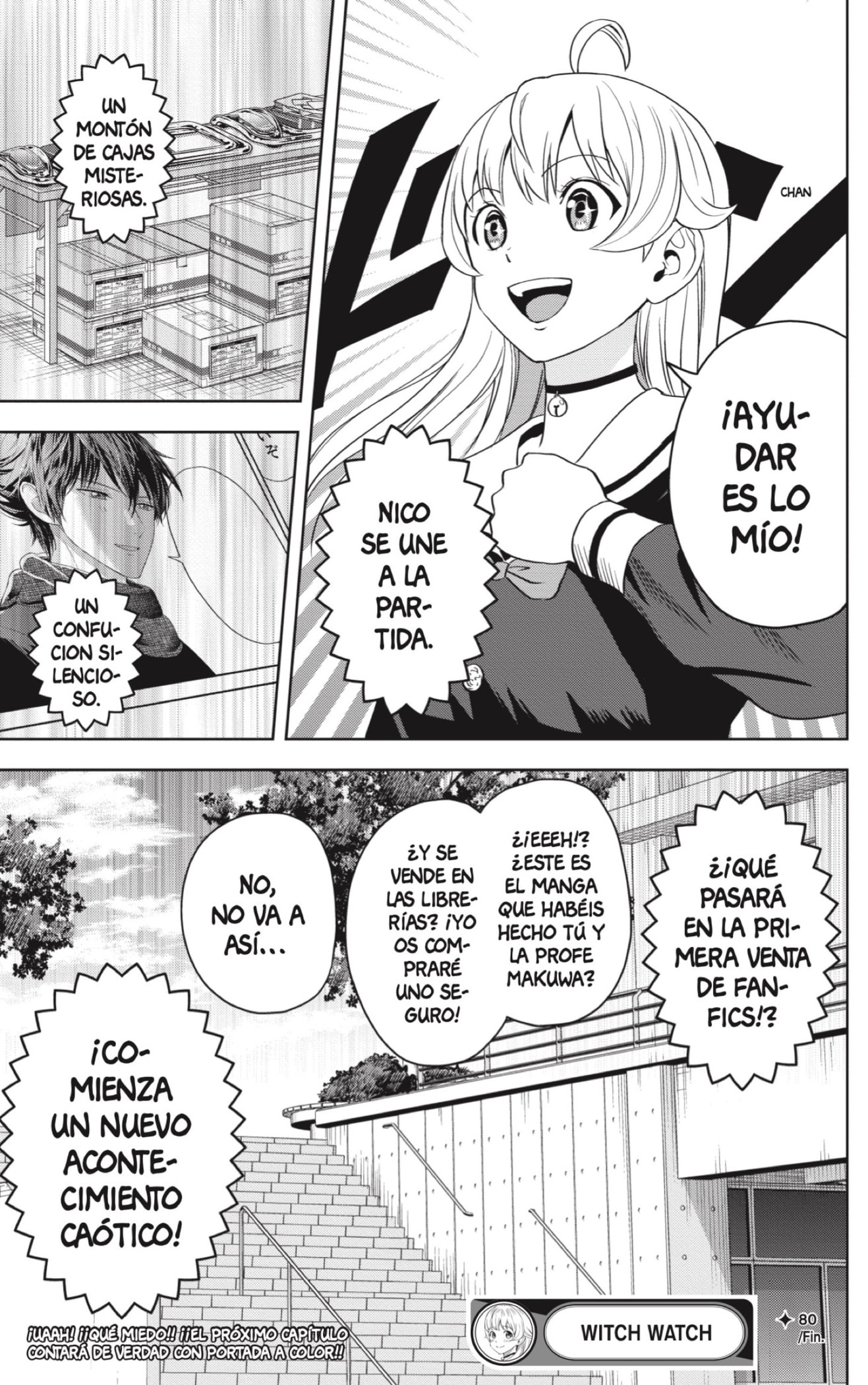 Witch Watch Capitulo 80 página 19