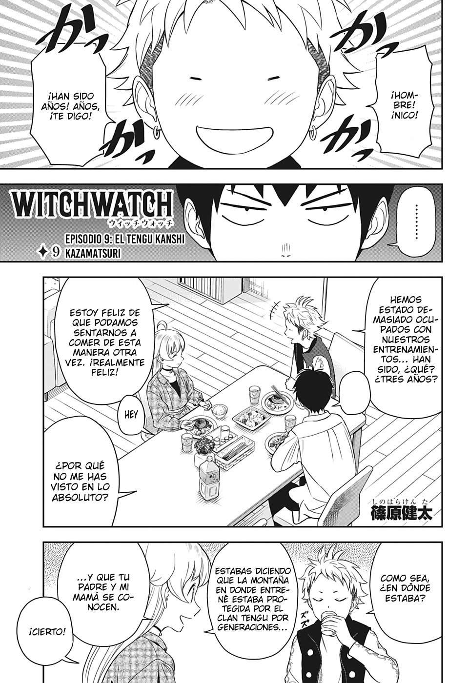 Witch Watch Capitulo 9: El tengu Kanshi página 3
