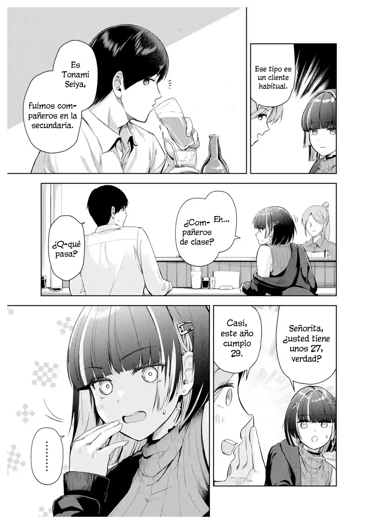 Tachi Nomi Izakaya De Kei Joshidaisei Ga Tonari Ni Kuru Hanashi Capitulo 1 página 15