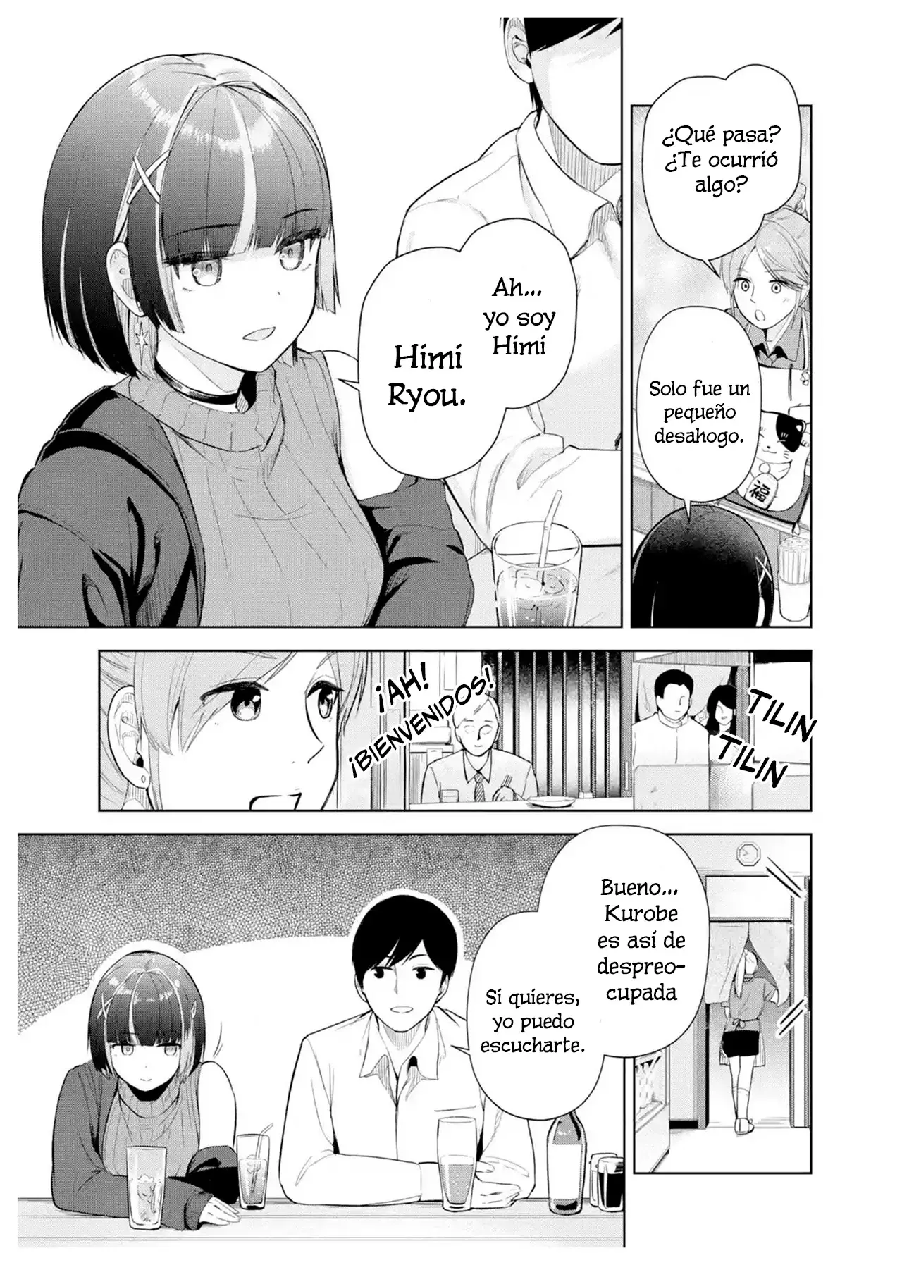 Tachi Nomi Izakaya De Kei Joshidaisei Ga Tonari Ni Kuru Hanashi Capitulo 1 página 19