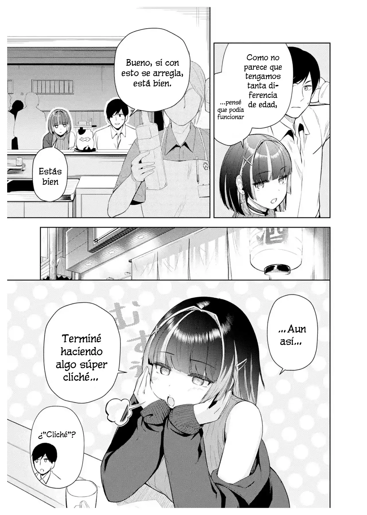 Tachi Nomi Izakaya De Kei Joshidaisei Ga Tonari Ni Kuru Hanashi Capitulo 1 página 31