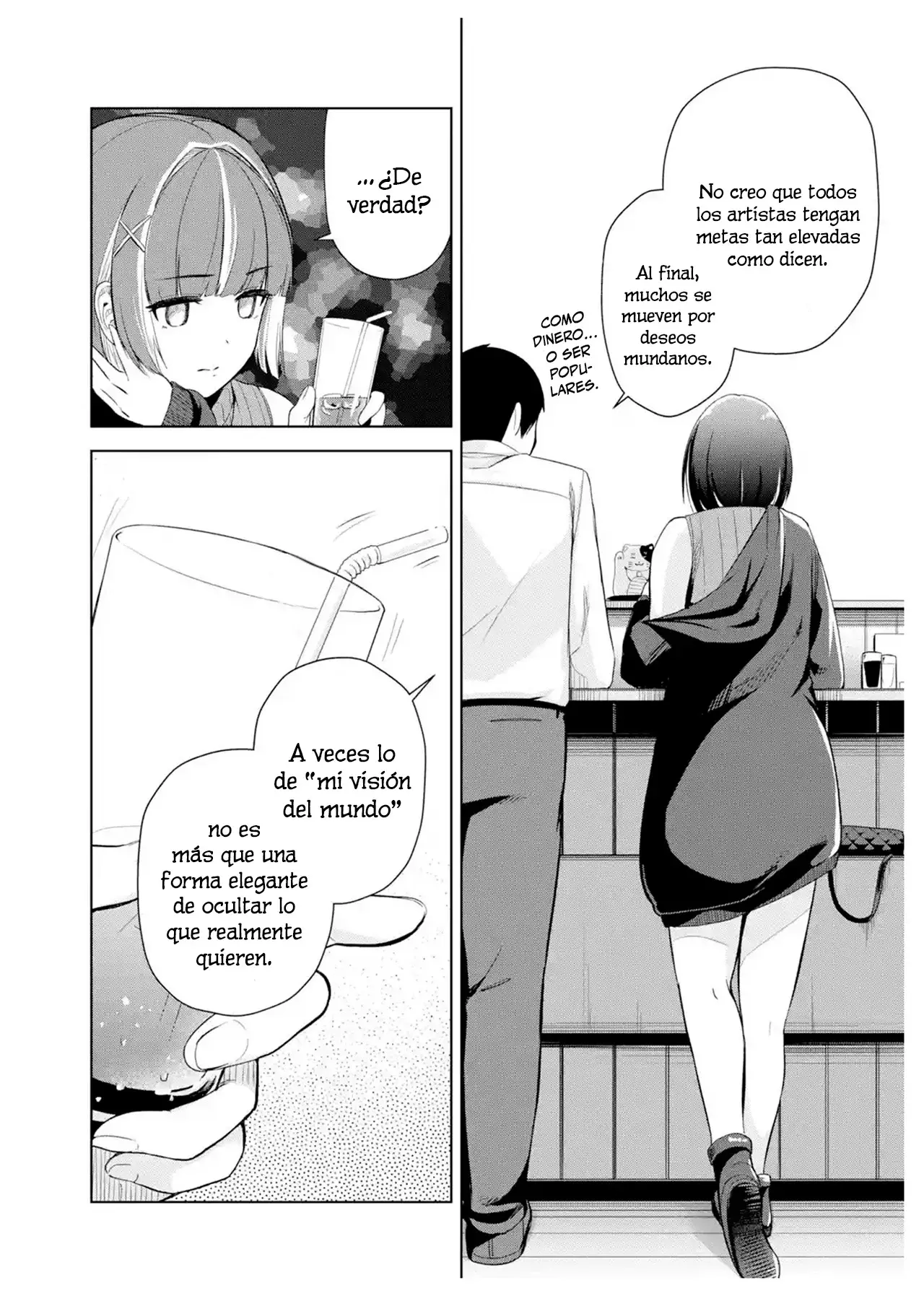 Tachi Nomi Izakaya De Kei Joshidaisei Ga Tonari Ni Kuru Hanashi Capitulo 1 página 36