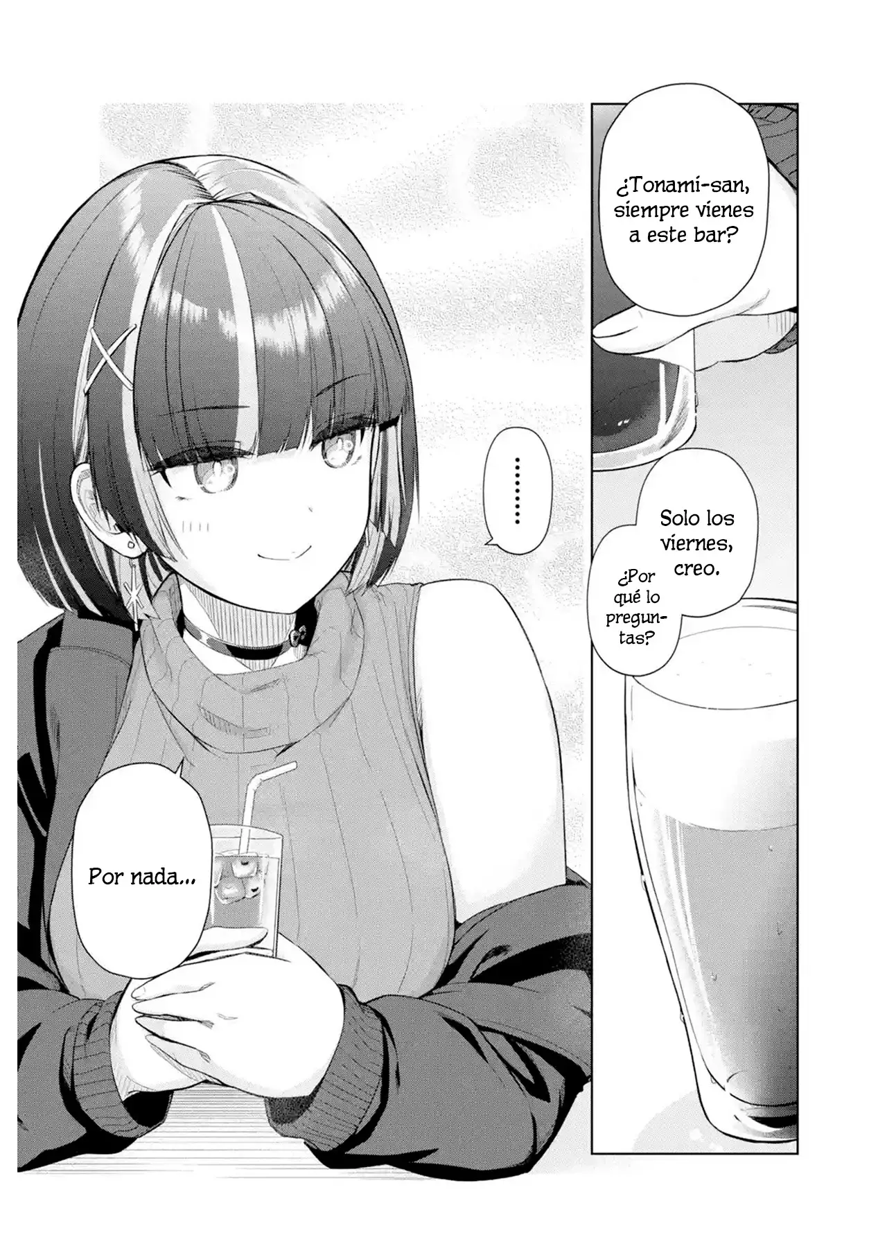 Tachi Nomi Izakaya De Kei Joshidaisei Ga Tonari Ni Kuru Hanashi Capitulo 1 página 39