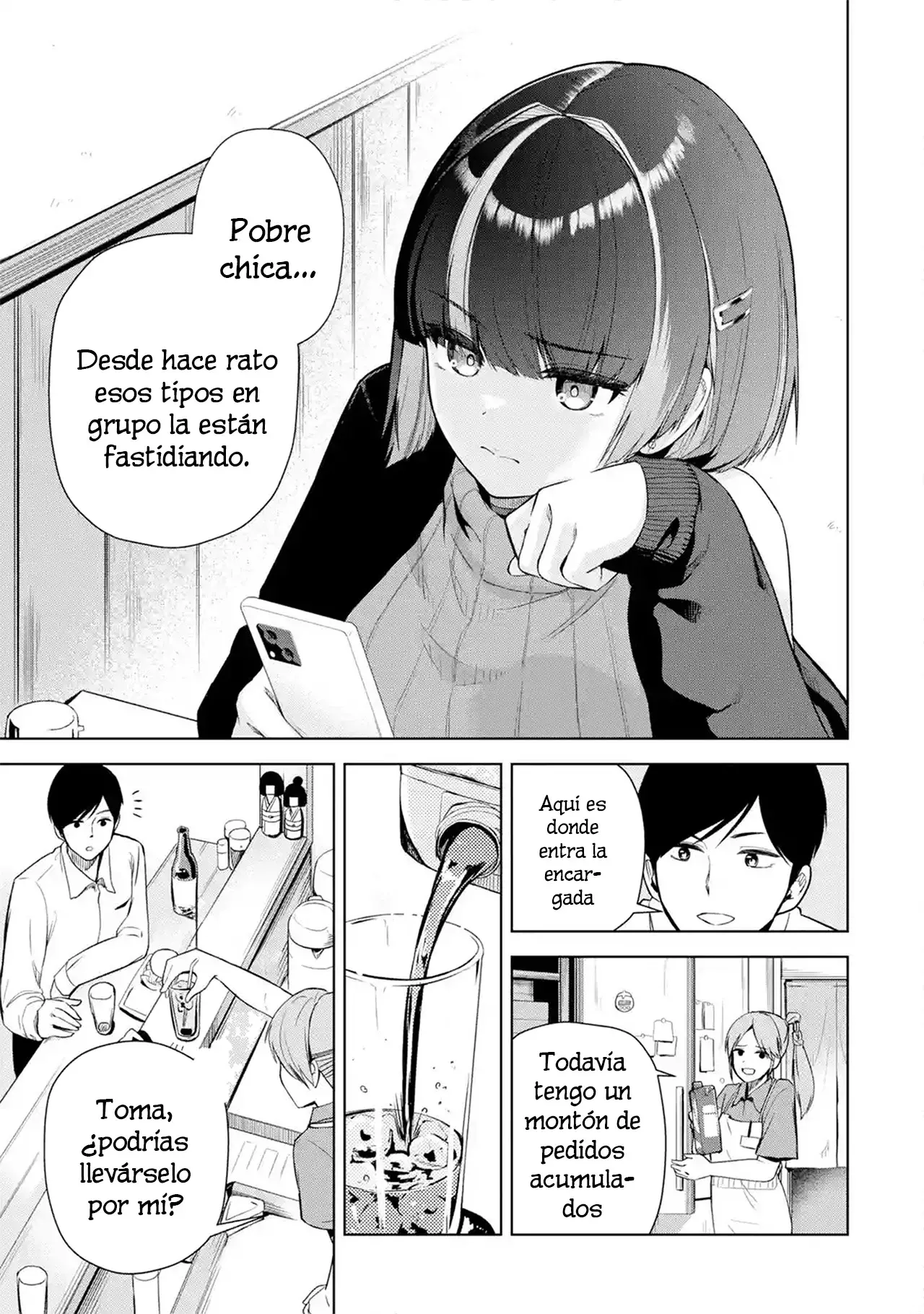 Tachi Nomi Izakaya De Kei Joshidaisei Ga Tonari Ni Kuru Hanashi Capitulo 1 página 7