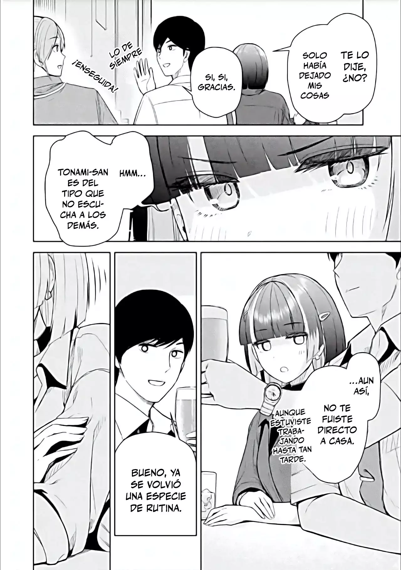 Tachi Nomi Izakaya De Kei Joshidaisei Ga Tonari Ni Kuru Hanashi Capitulo 10 página 6