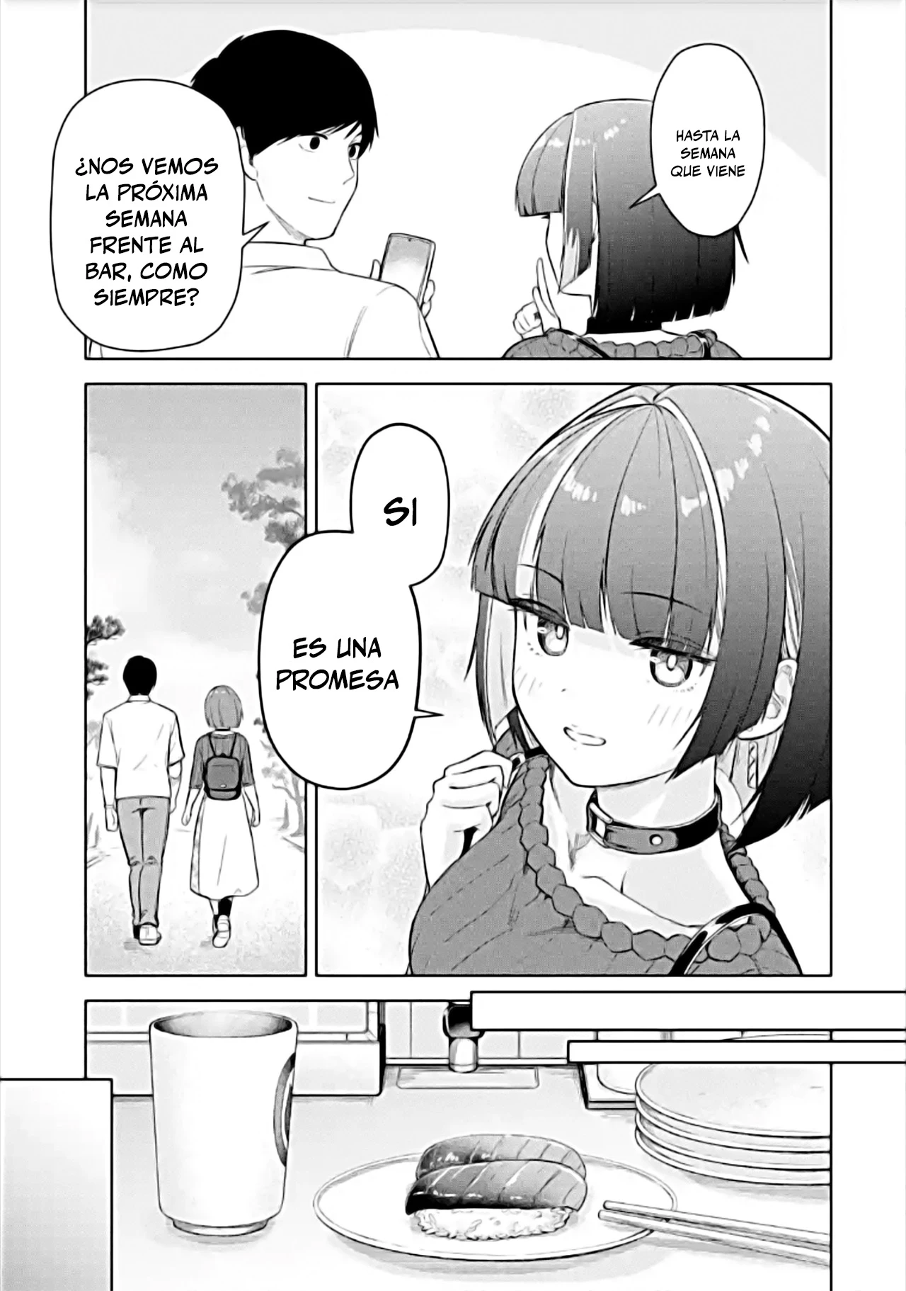Tachi Nomi Izakaya De Kei Joshidaisei Ga Tonari Ni Kuru Hanashi Capitulo 14 página 11