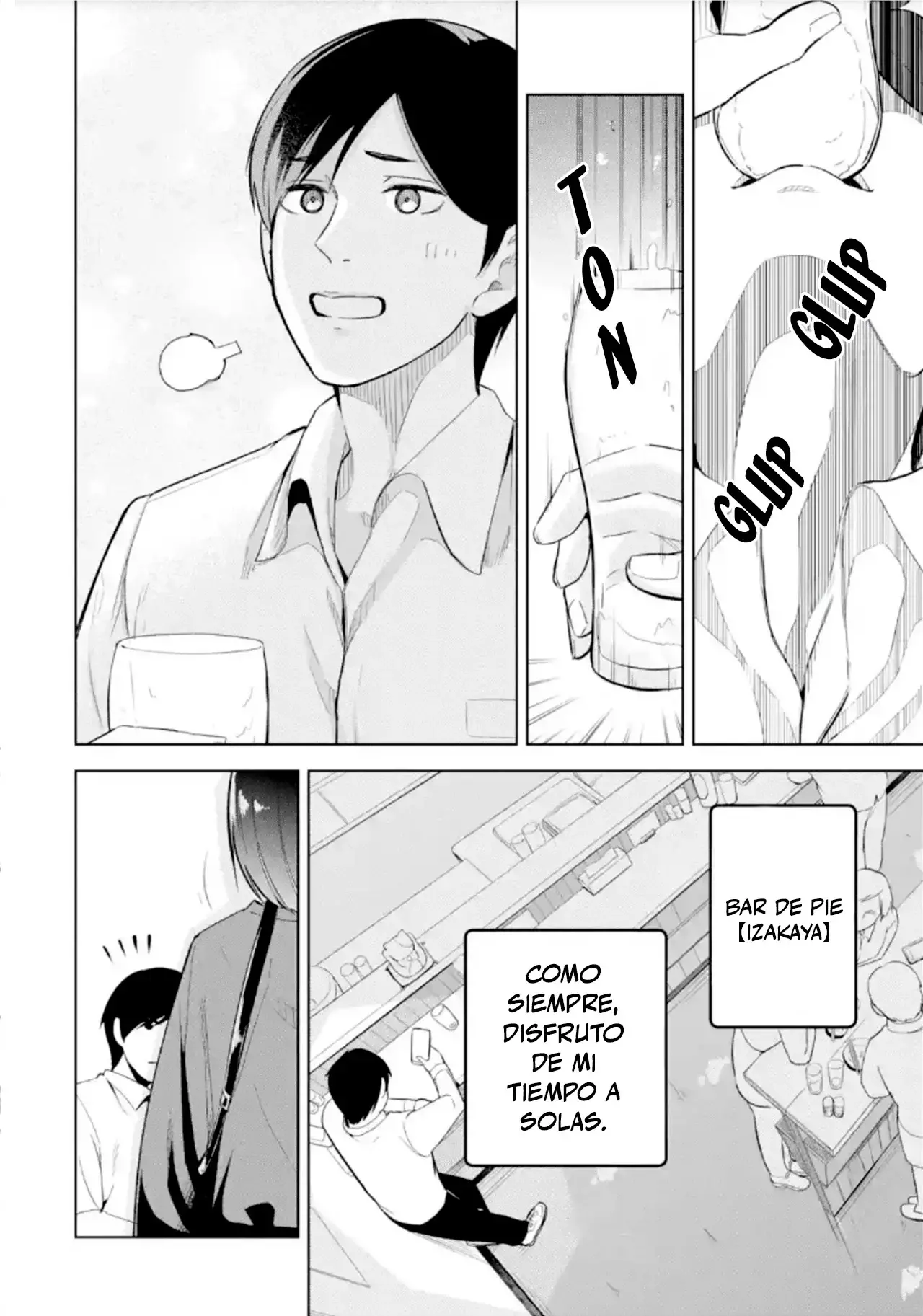 Tachi Nomi Izakaya De Kei Joshidaisei Ga Tonari Ni Kuru Hanashi Capitulo 2 página 2