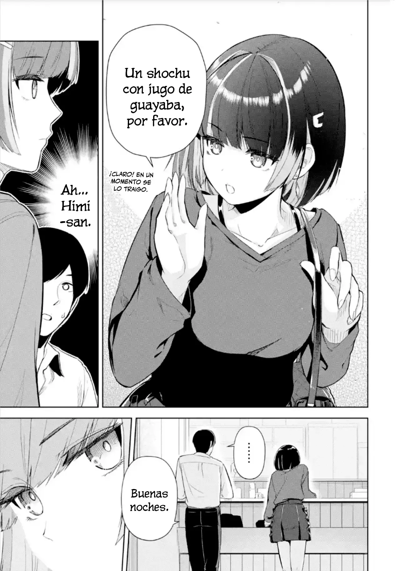 Tachi Nomi Izakaya De Kei Joshidaisei Ga Tonari Ni Kuru Hanashi Capitulo 2 página 3