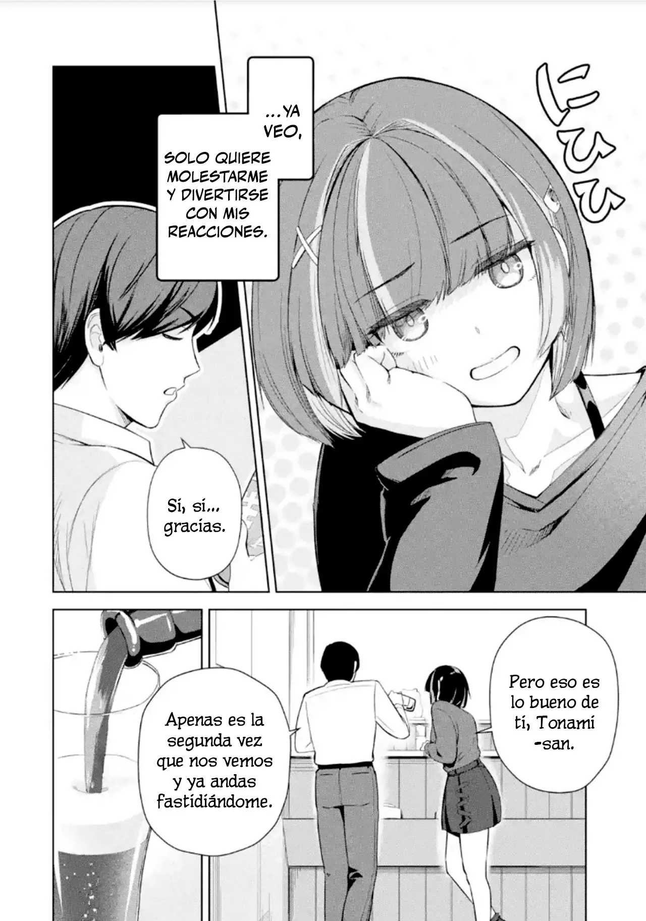 Tachi Nomi Izakaya De Kei Joshidaisei Ga Tonari Ni Kuru Hanashi Capitulo 2 página 8