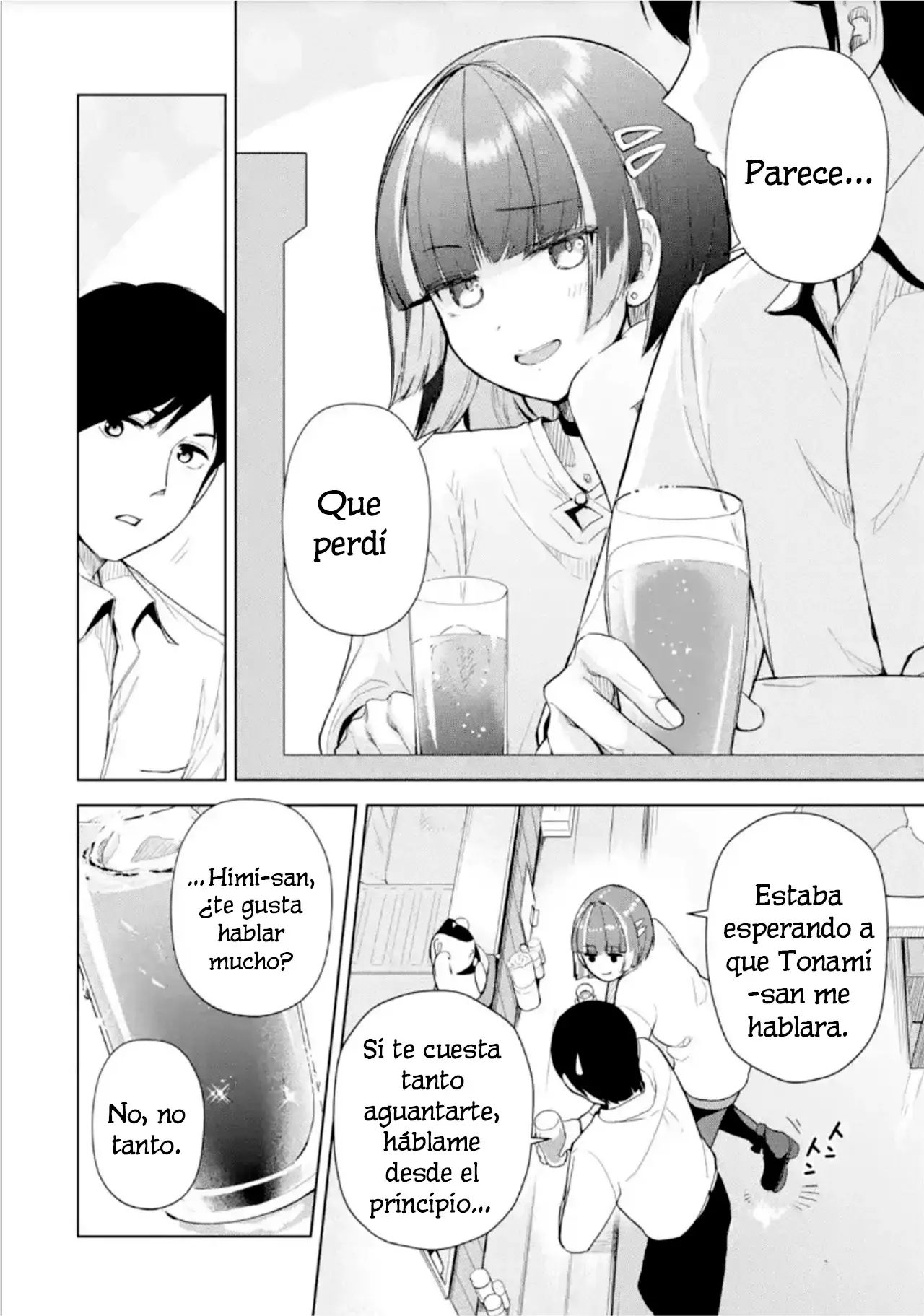 Tachi Nomi Izakaya De Kei Joshidaisei Ga Tonari Ni Kuru Hanashi Capitulo 3 página 4