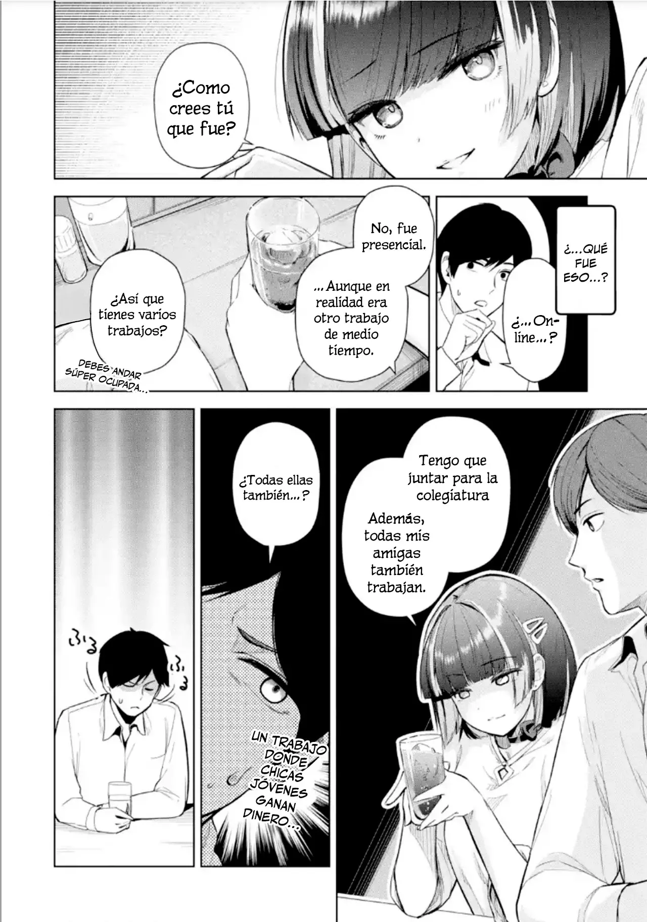 Tachi Nomi Izakaya De Kei Joshidaisei Ga Tonari Ni Kuru Hanashi Capitulo 3 página 6