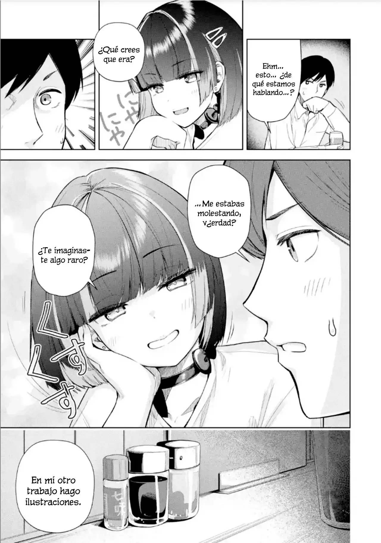Tachi Nomi Izakaya De Kei Joshidaisei Ga Tonari Ni Kuru Hanashi Capitulo 3 página 9