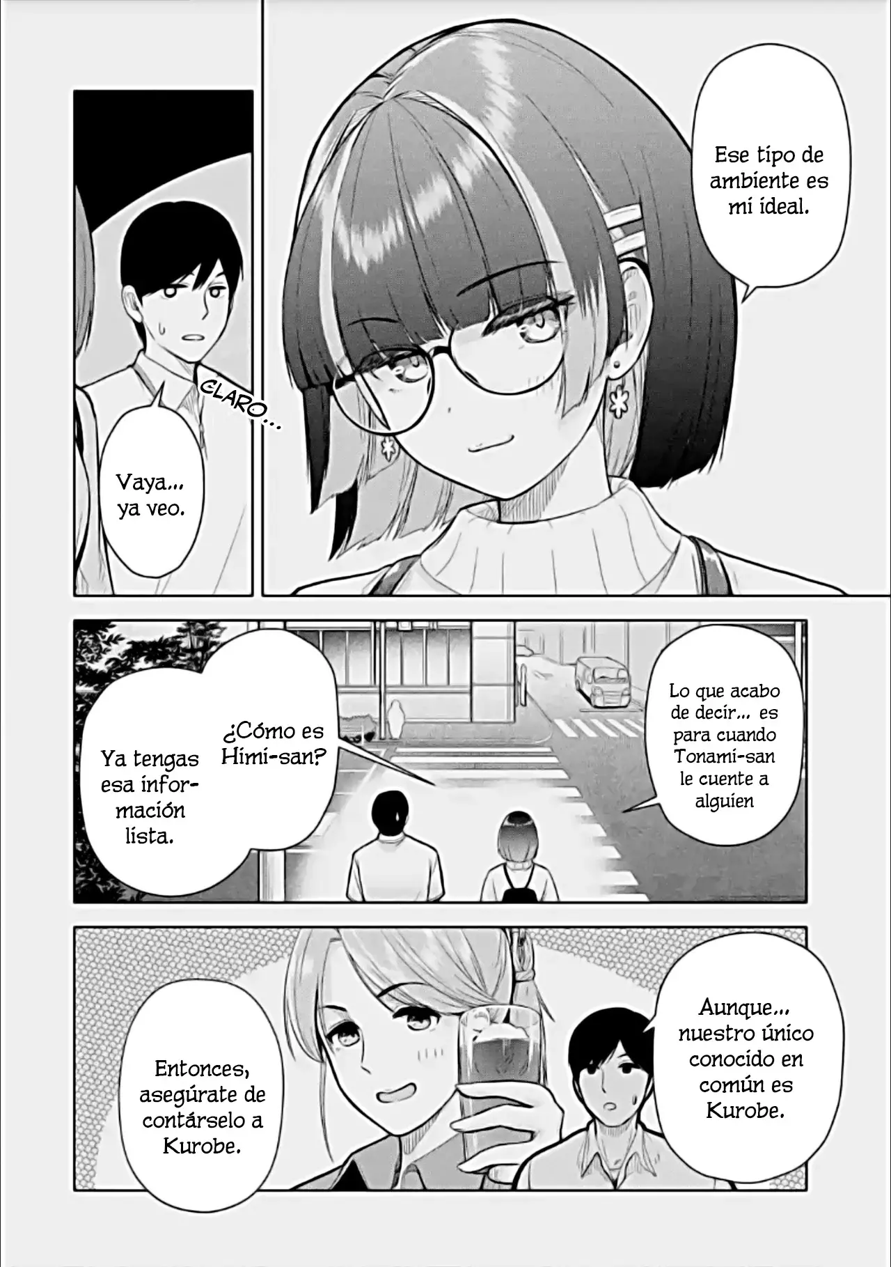 Tachi Nomi Izakaya De Kei Joshidaisei Ga Tonari Ni Kuru Hanashi Capitulo 5 página 12