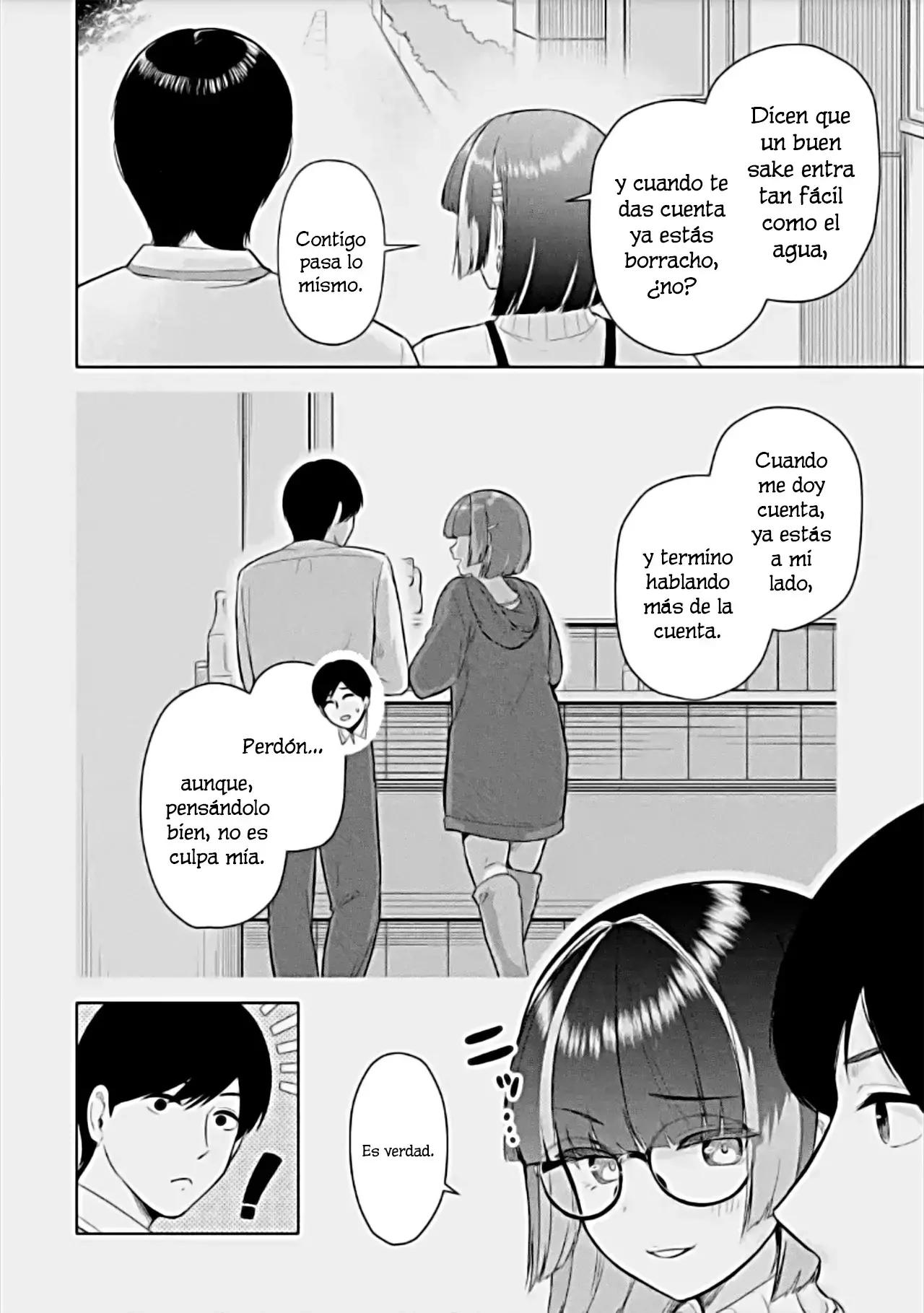 Tachi Nomi Izakaya De Kei Joshidaisei Ga Tonari Ni Kuru Hanashi Capitulo 5 página 16