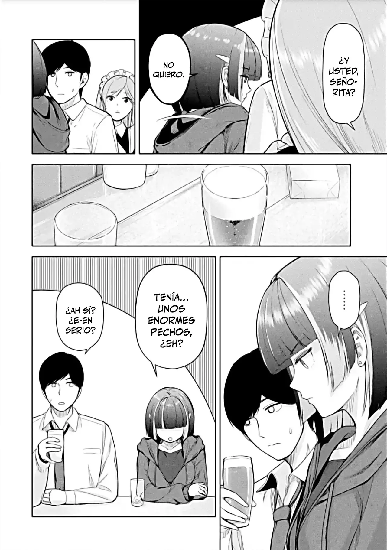 Tachi Nomi Izakaya De Kei Joshidaisei Ga Tonari Ni Kuru Hanashi Capitulo 7 página 14
