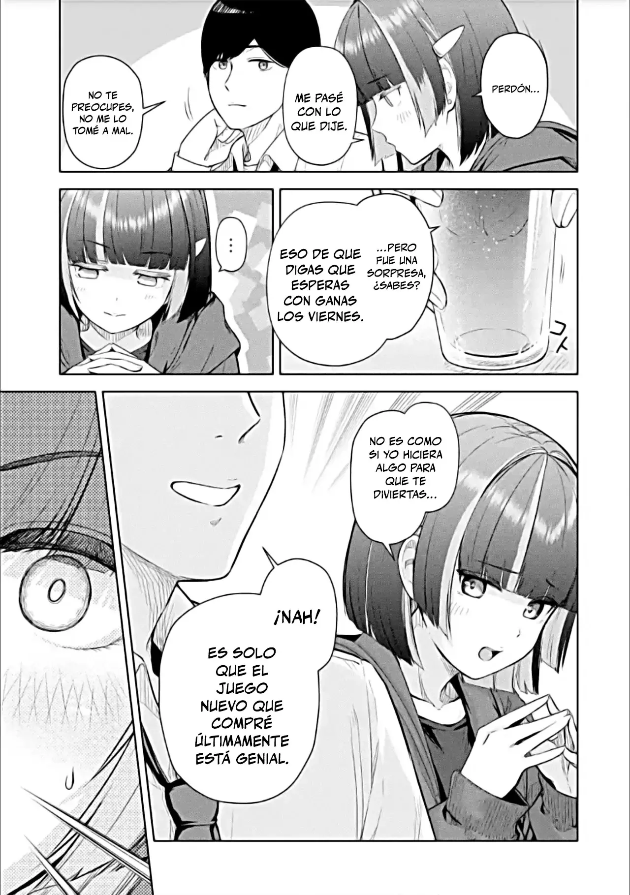 Tachi Nomi Izakaya De Kei Joshidaisei Ga Tonari Ni Kuru Hanashi Capitulo 7 página 9