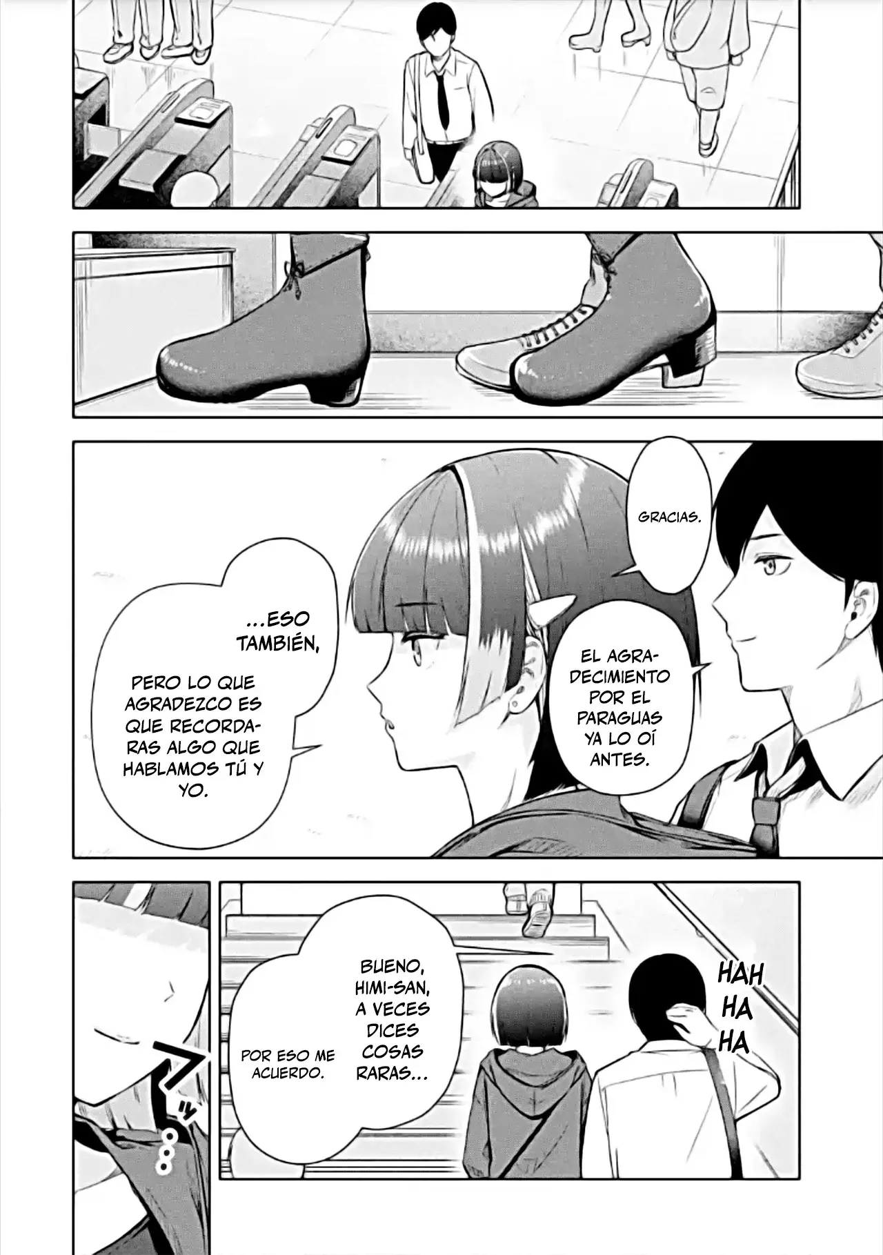 Tachi Nomi Izakaya De Kei Joshidaisei Ga Tonari Ni Kuru Hanashi Capitulo 8 página 14