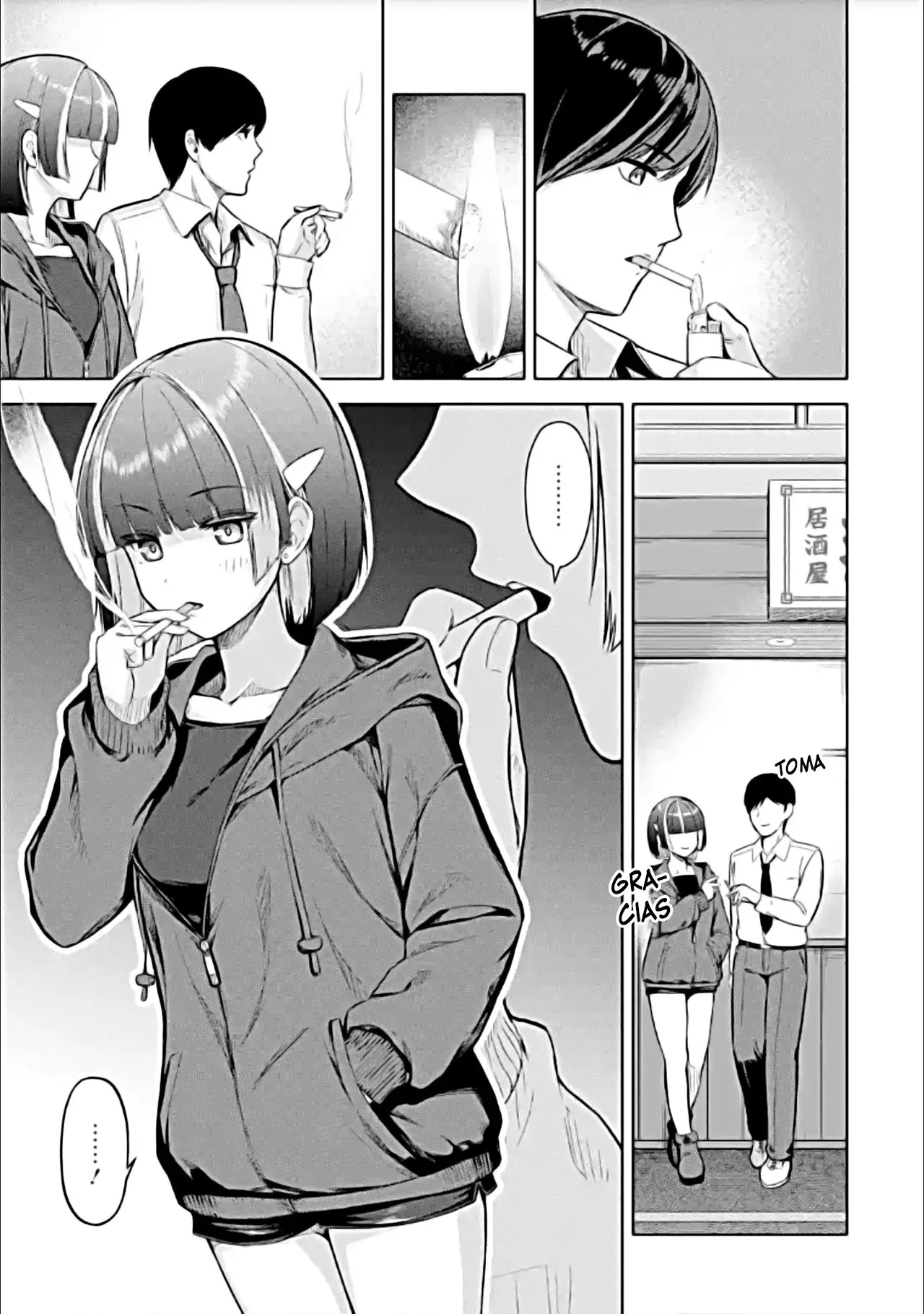 Tachi Nomi Izakaya De Kei Joshidaisei Ga Tonari Ni Kuru Hanashi Capitulo 8 página 3