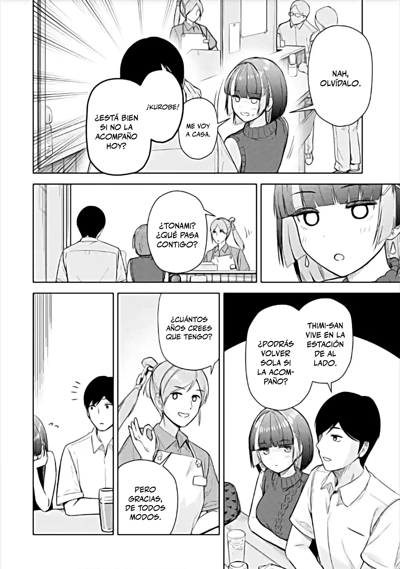 Tachi Nomi Izakaya De Kei Joshidaisei Ga Tonari Ni Kuru Hanashi Capitulo 9 página 10