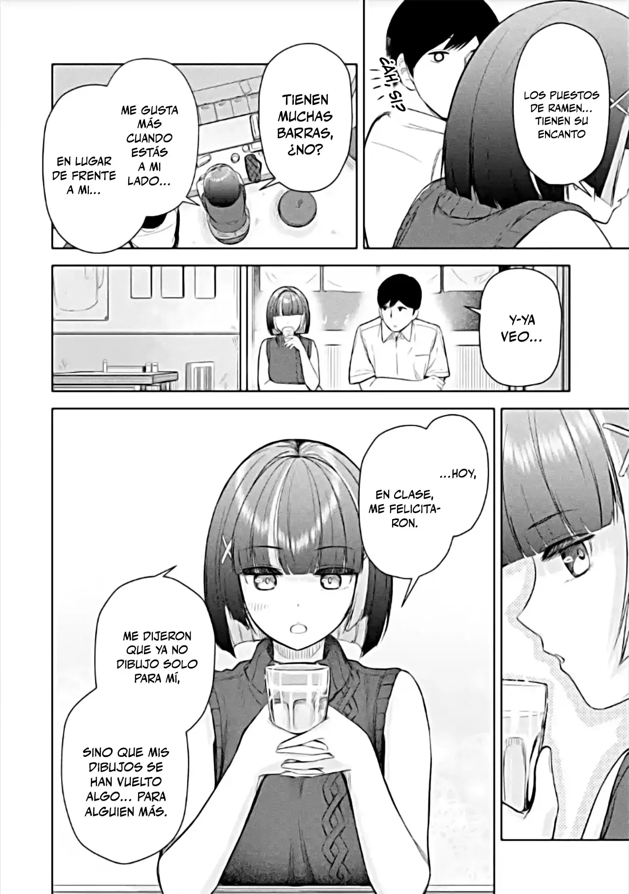 Tachi Nomi Izakaya De Kei Joshidaisei Ga Tonari Ni Kuru Hanashi Capitulo 9 página 14