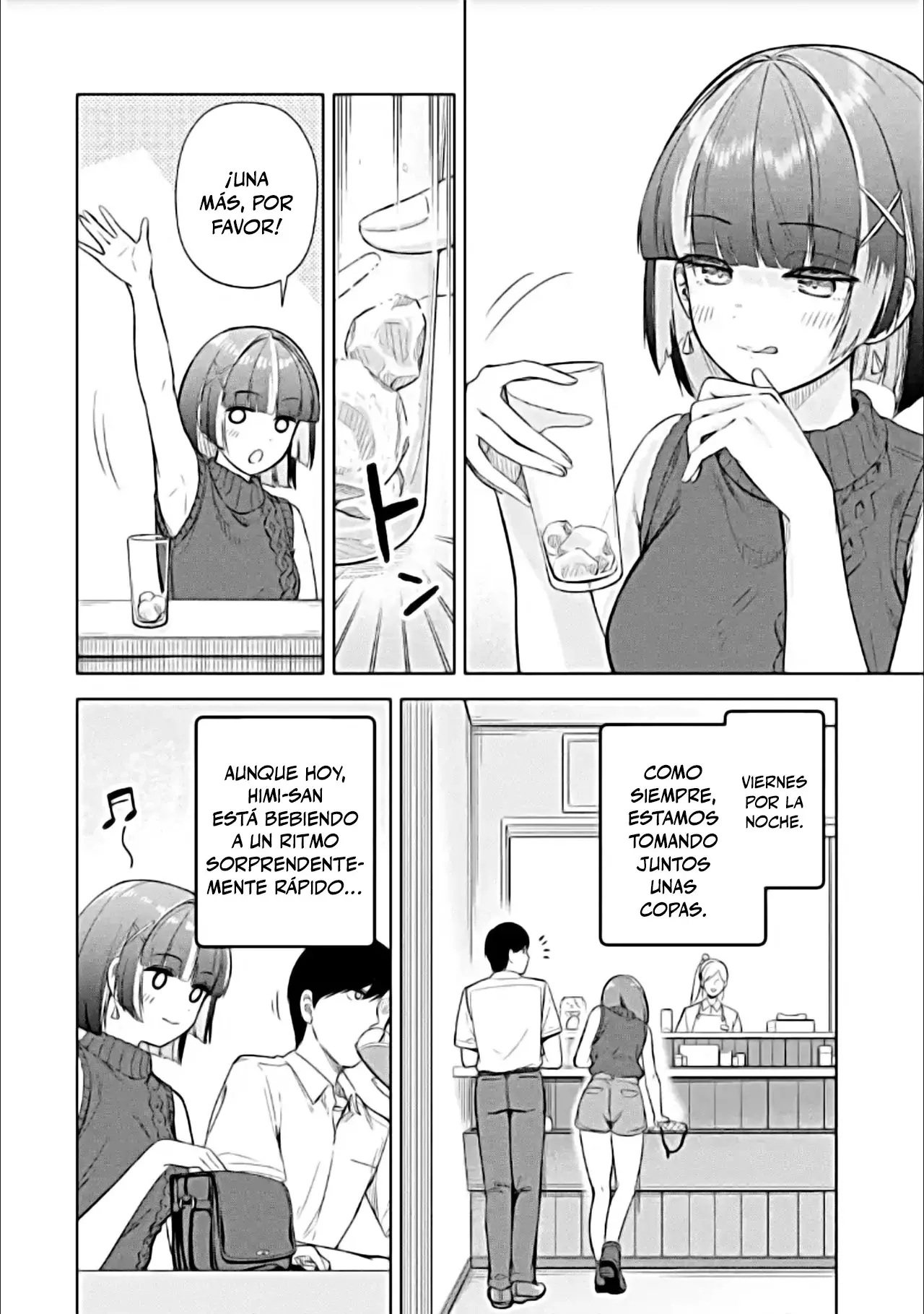 Tachi Nomi Izakaya De Kei Joshidaisei Ga Tonari Ni Kuru Hanashi Capitulo 9 página 2