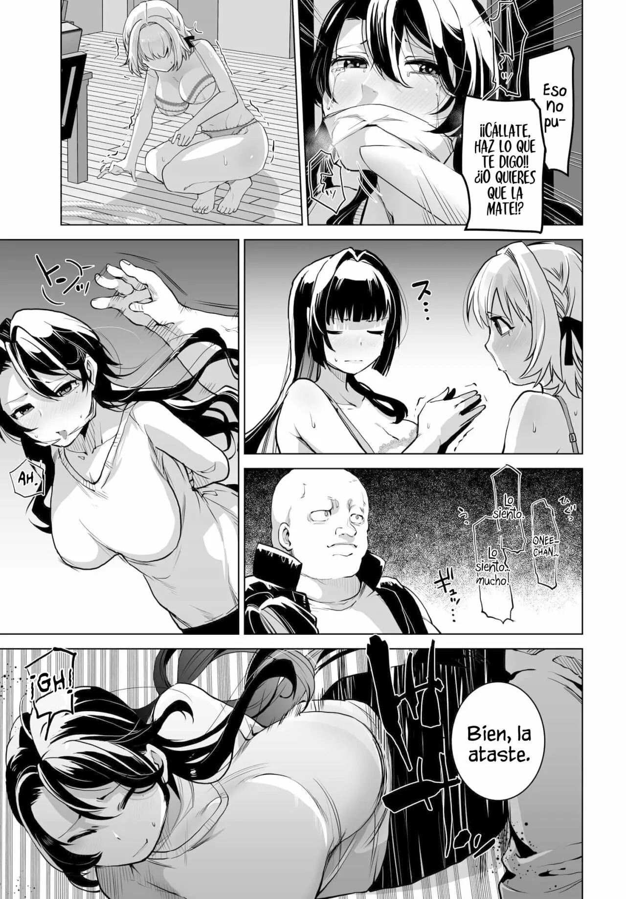 ¿Qué pasaría si decido ayudar a dos hermanas que odian a los hombres? Capitulo 1 página 21