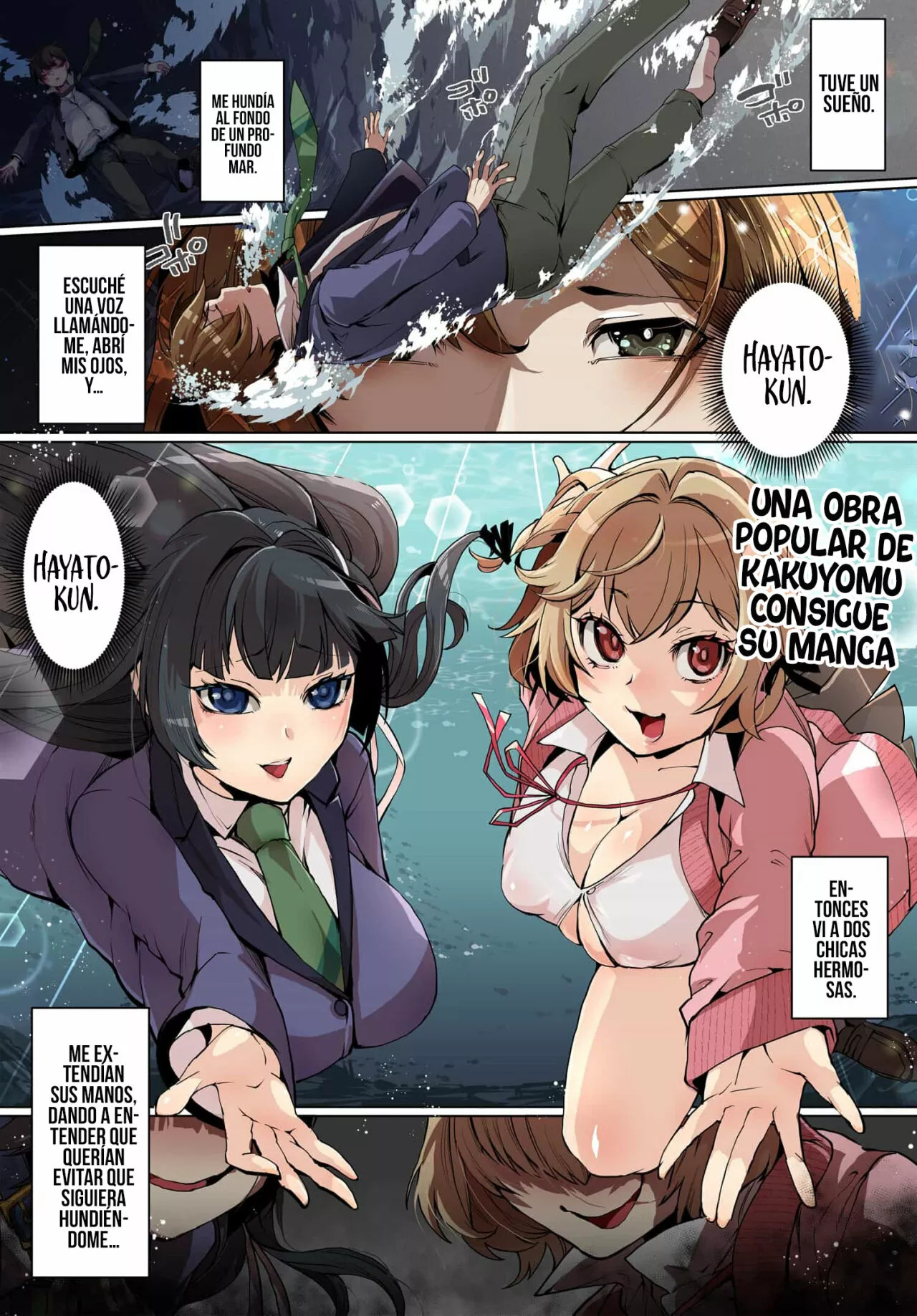 ¿Qué pasaría si decido ayudar a dos hermanas que odian a los hombres? Capitulo 1 página 3