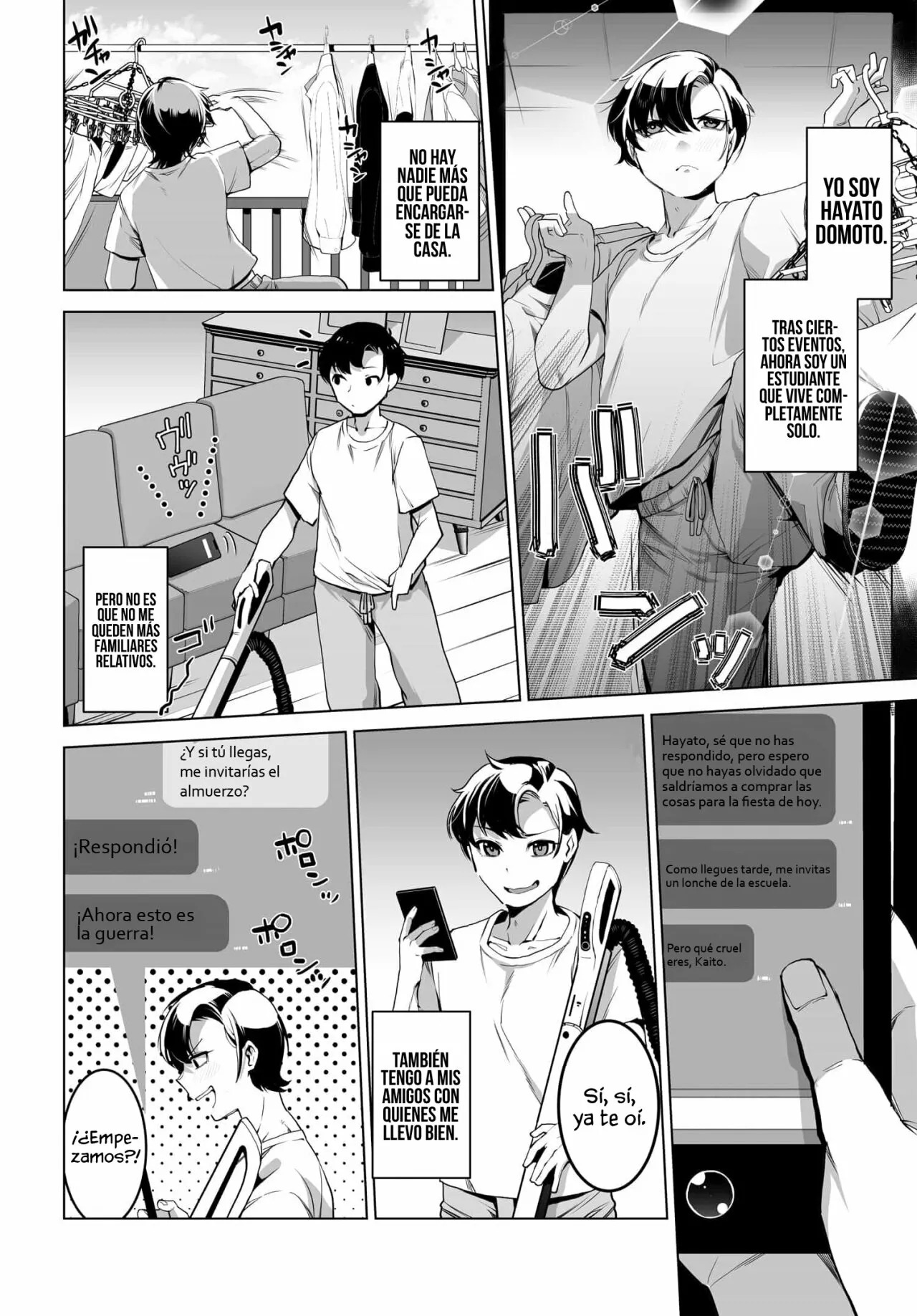 ¿Qué pasaría si decido ayudar a dos hermanas que odian a los hombres? Capitulo 1 página 6