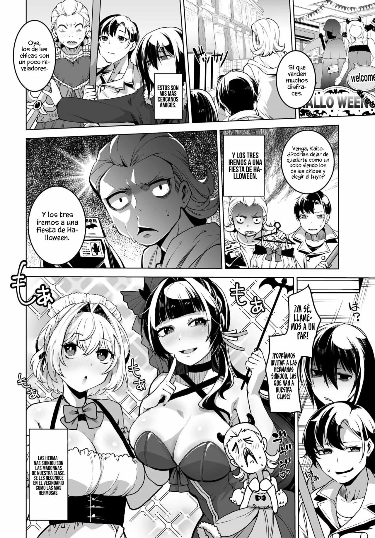 ¿Qué pasaría si decido ayudar a dos hermanas que odian a los hombres? Capitulo 1 página 8